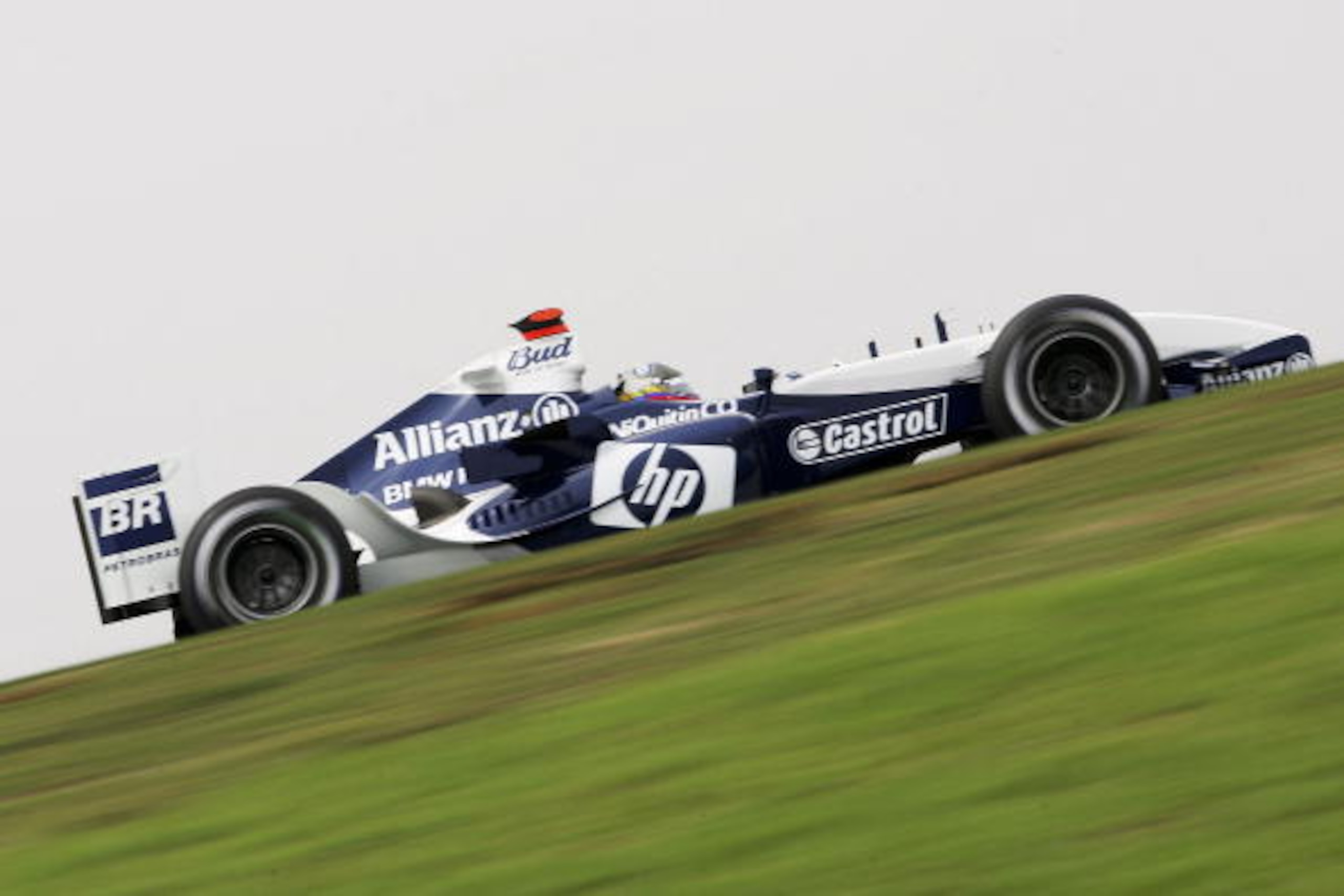 Juan Pablo Montoya at the 2004 Brazilian Grand Prix.