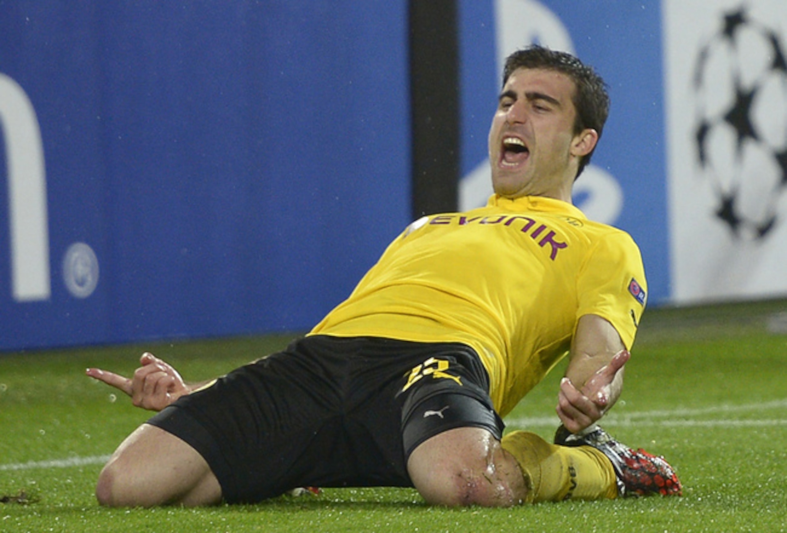Sokratis Papastathopoulos scored one for Dortmund and enjoyed a good night's work defensively too.