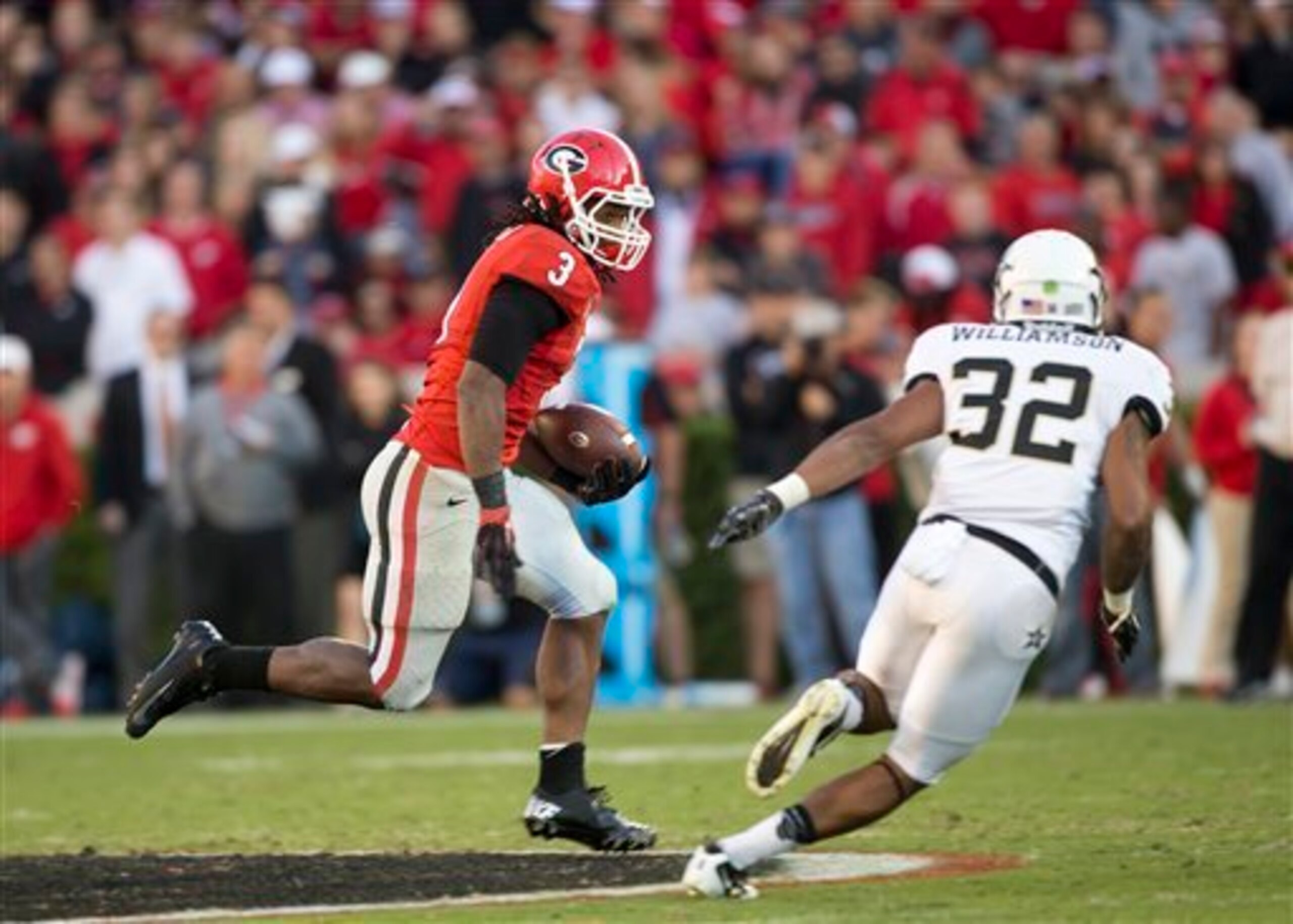 Todd Gurley has been one of the nation's best tailbacks when he's been on the field this fall.