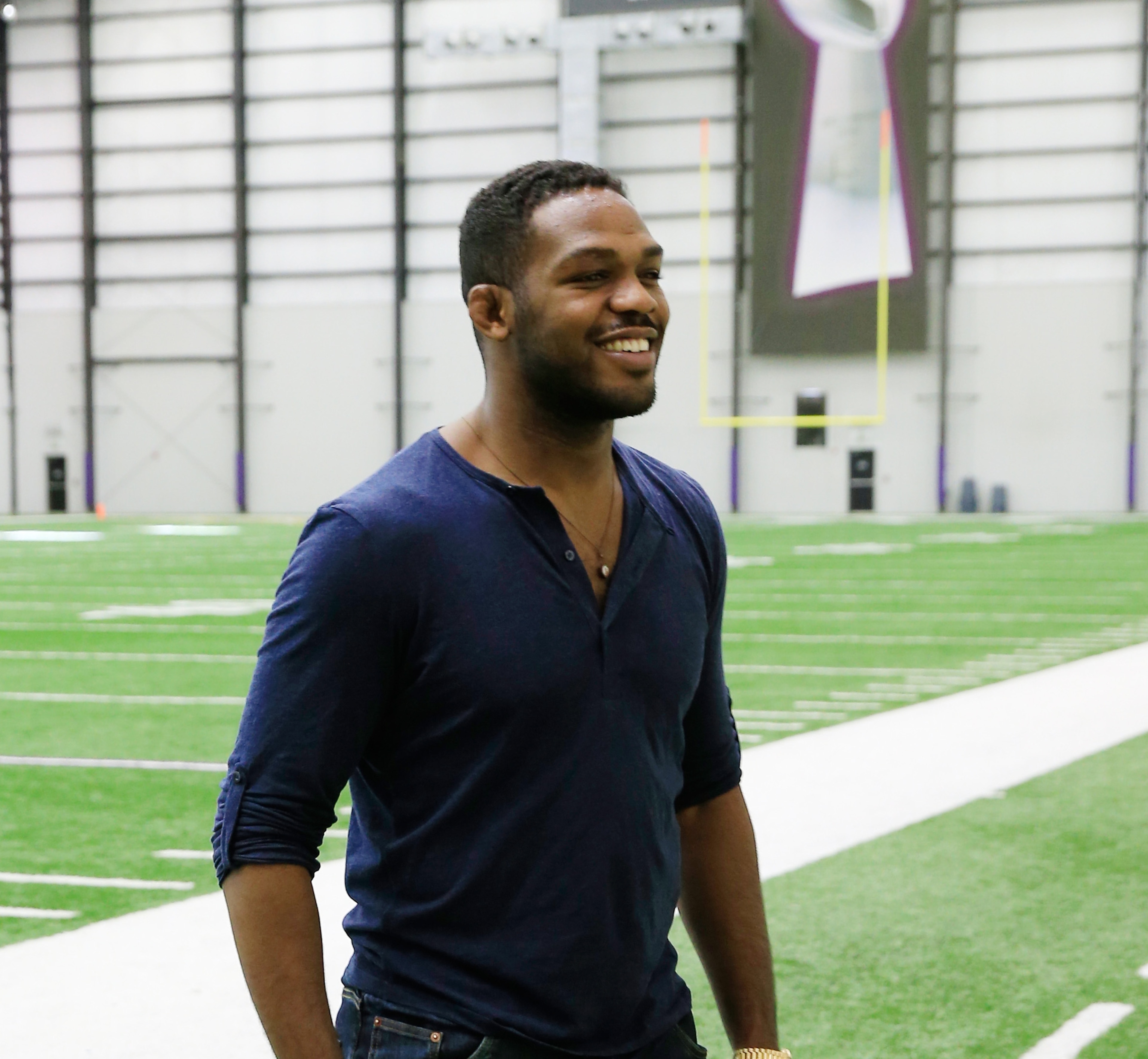 Jon Jones Visits the Baltimore Ravens (2013) Jon Jones Visits the Baltimore Ravens (2013)