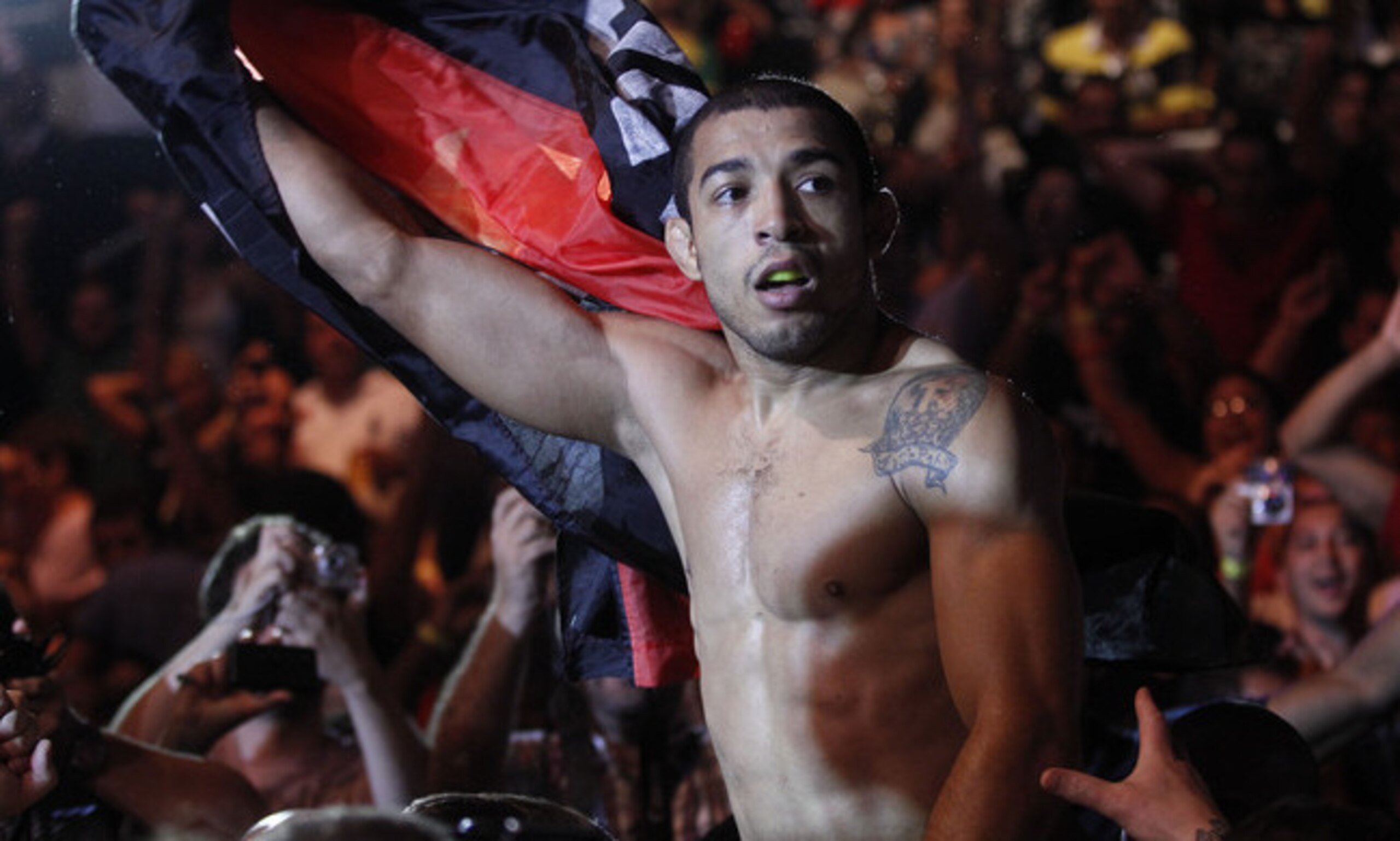 Jose Aldo at UFC 142