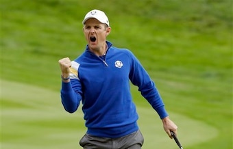 Like fellow Englishman Ian Poulter, Justin Rose is a fiery competitor.