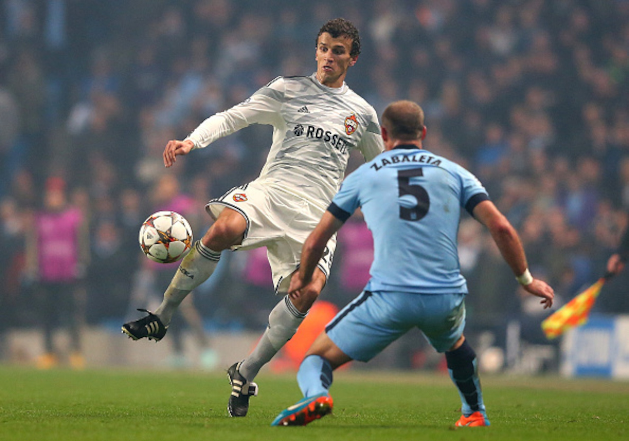 City need Zabaleta to be great to succeed in the Champions League, and it just has not happened that way.