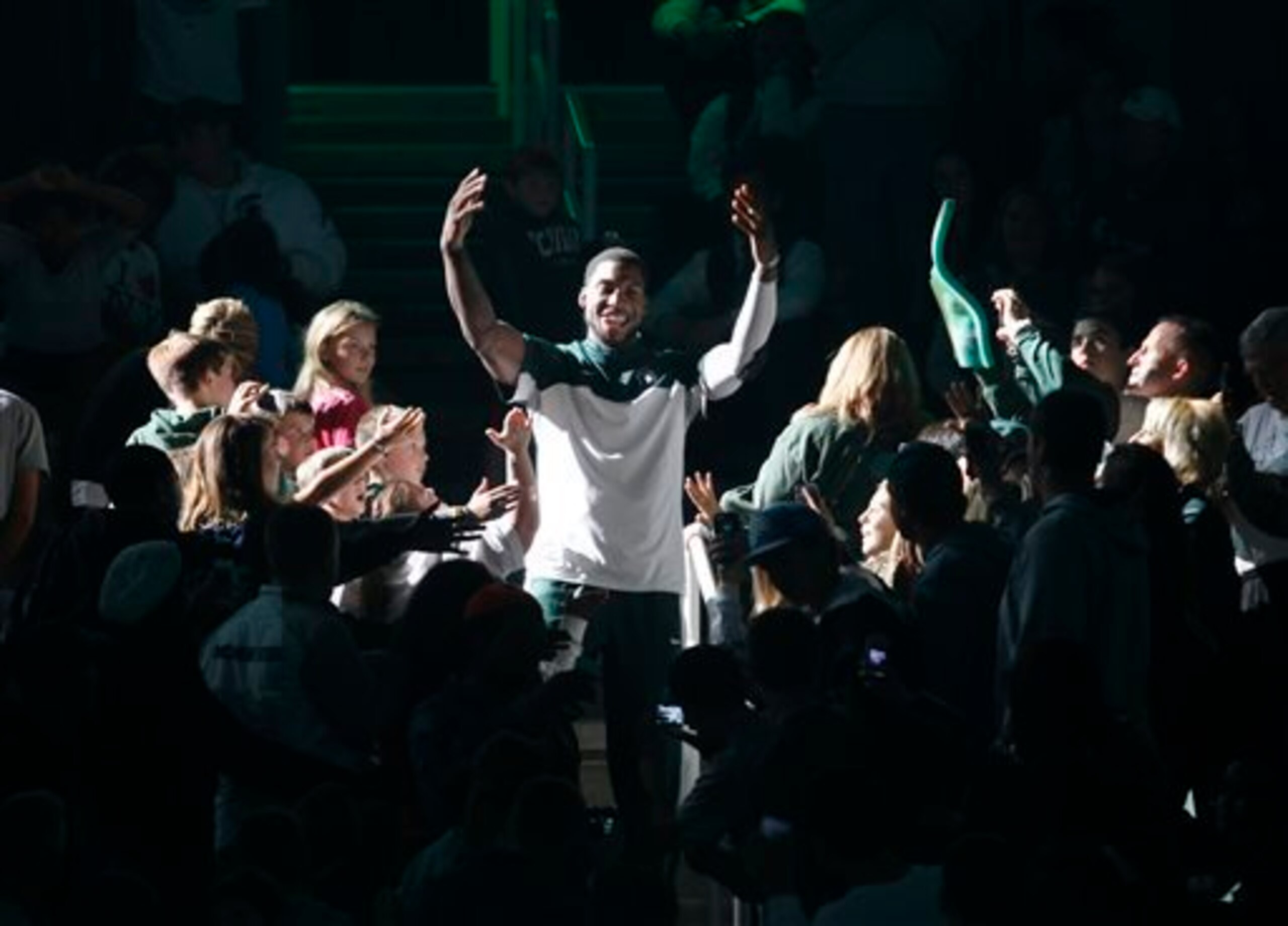 Branden Dawson's back for his senior year, which is good news for Michigan State. Branden Dawson's back for his senior year, which is good news for Michigan State.