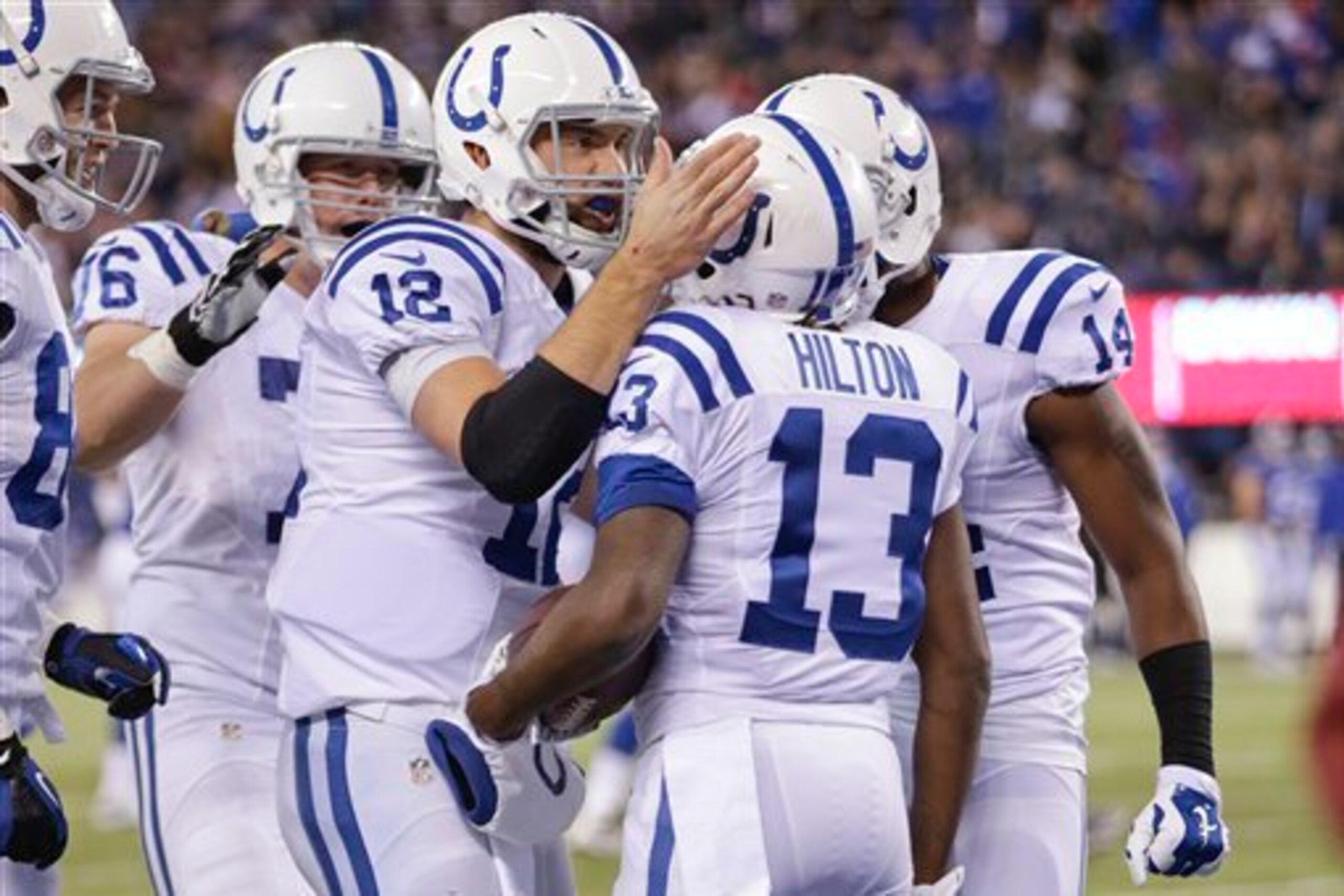 The Colts have been one of the best teams in the AFC this season.