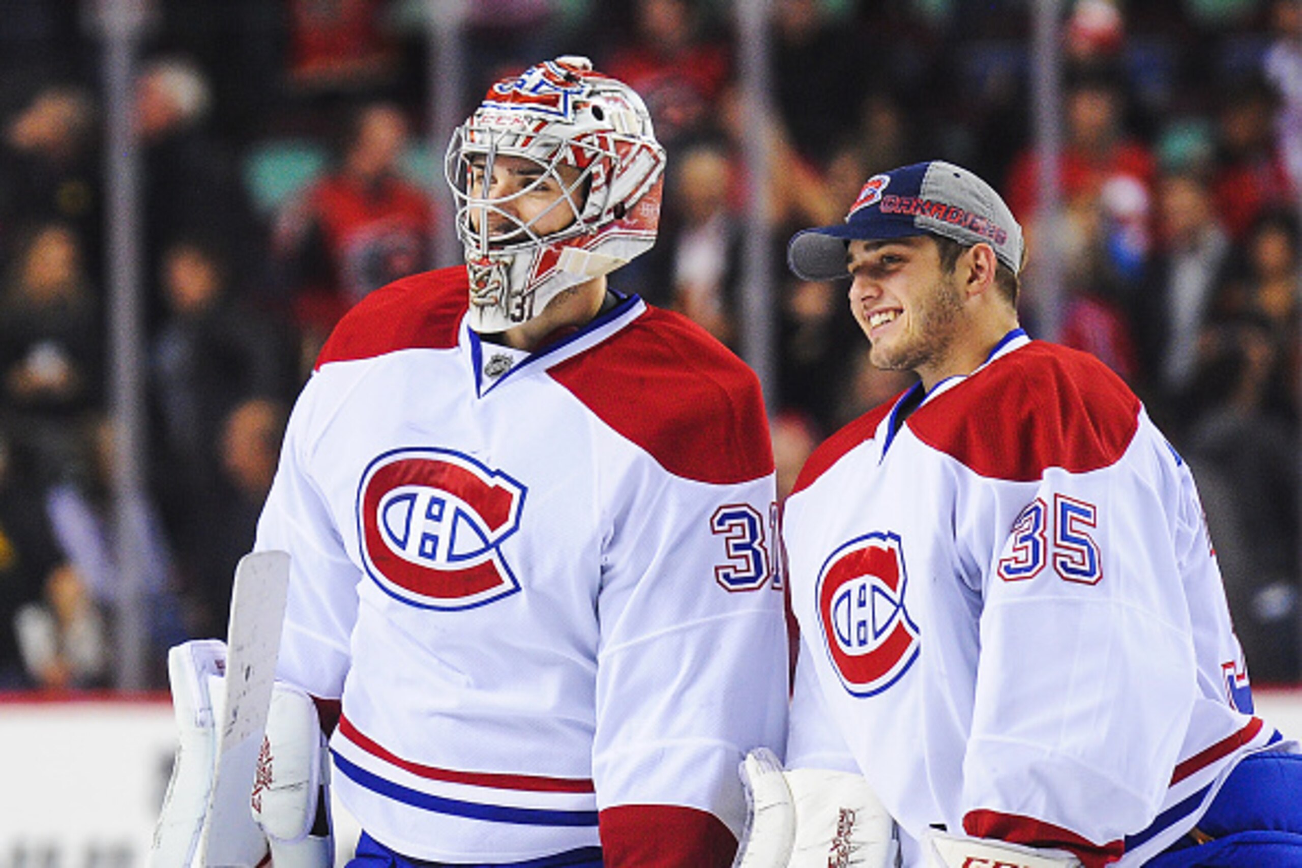 Carey Price (left) and Dustin Tokarski