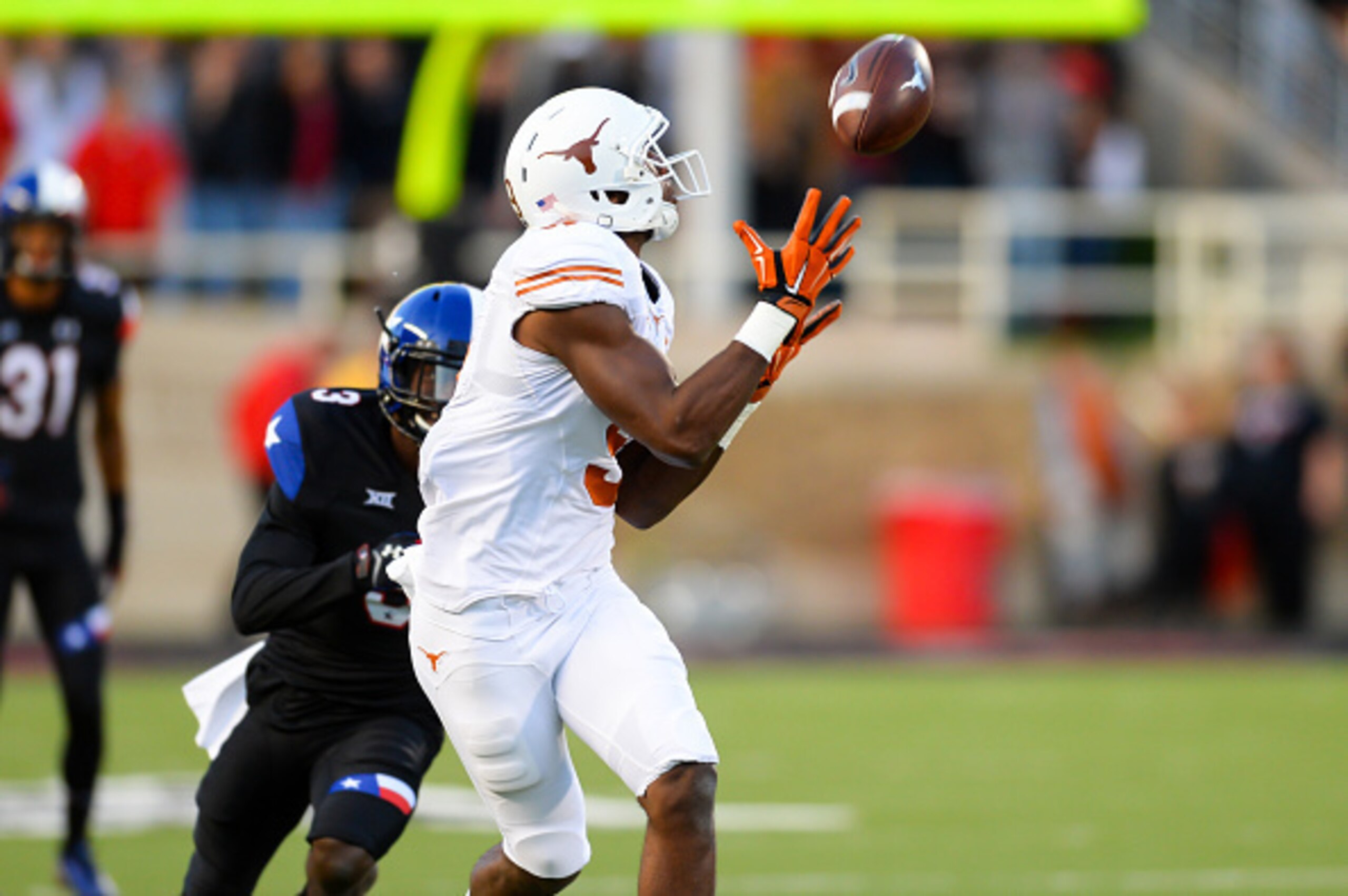 The Longhorns offense packs way more punch when Harris makes plays.
