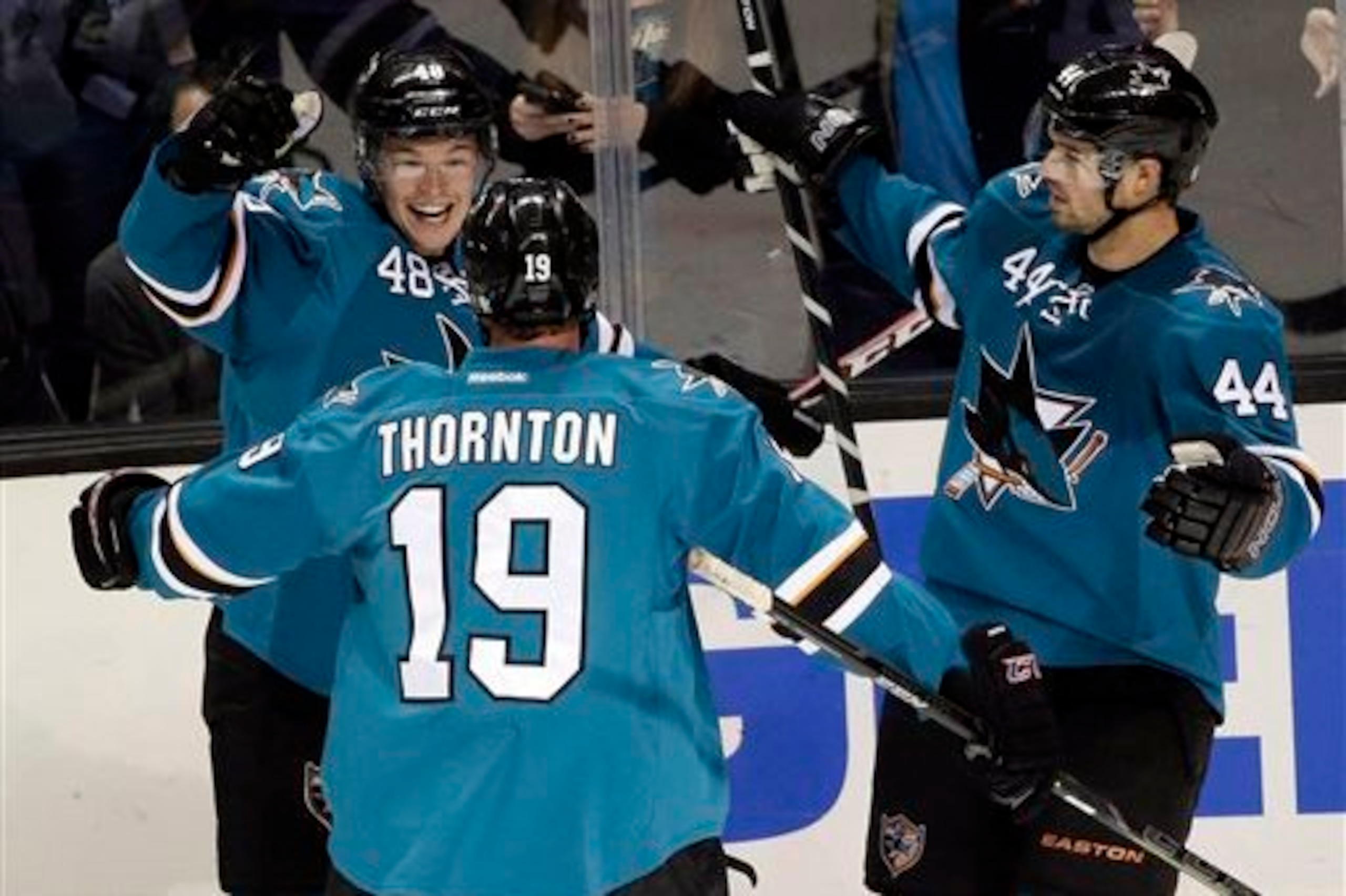 The Sharks are in the thick of the Pacific Division race after three weeks.