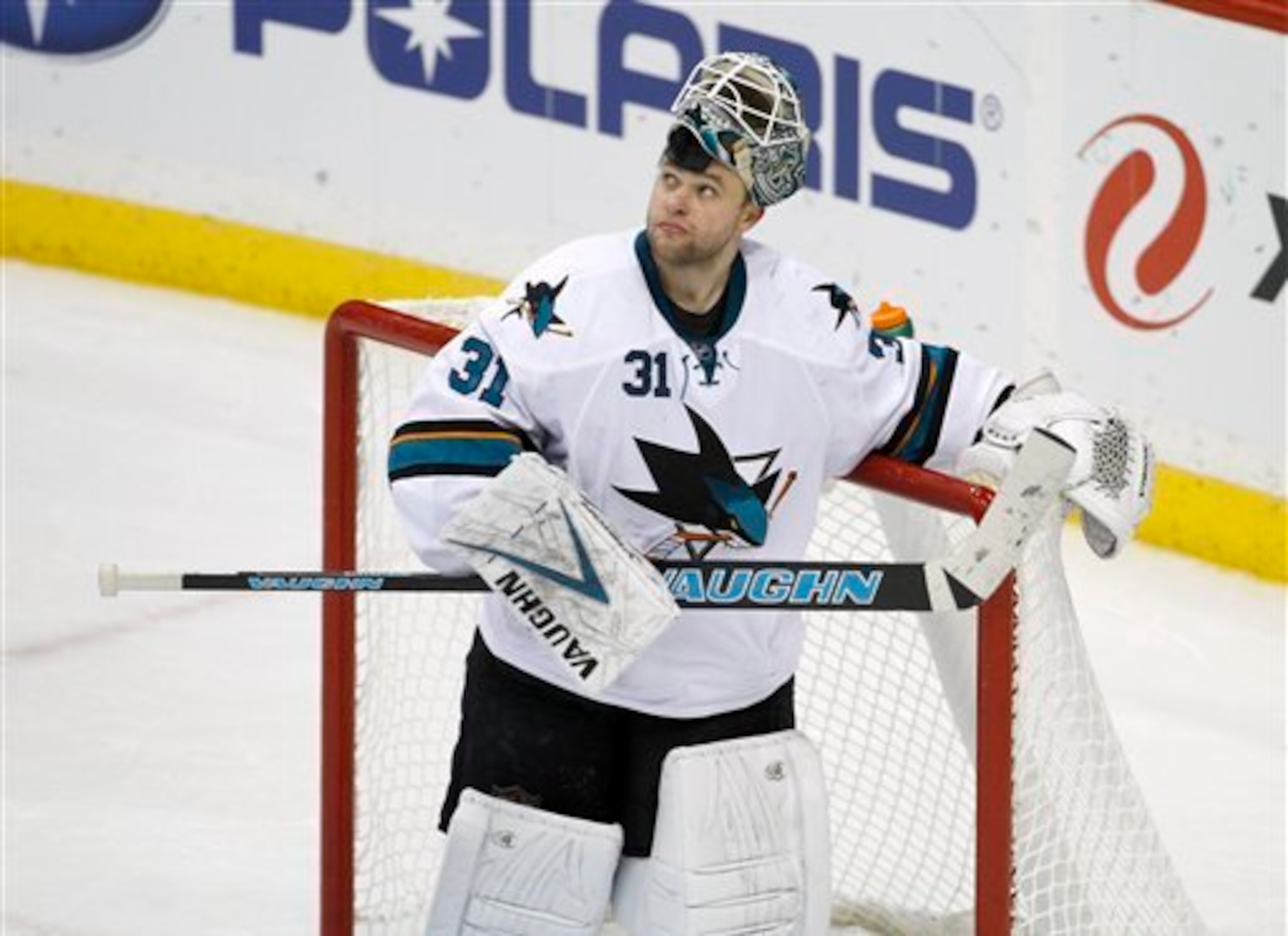 Antti Niemi has established himself as the starter so far.