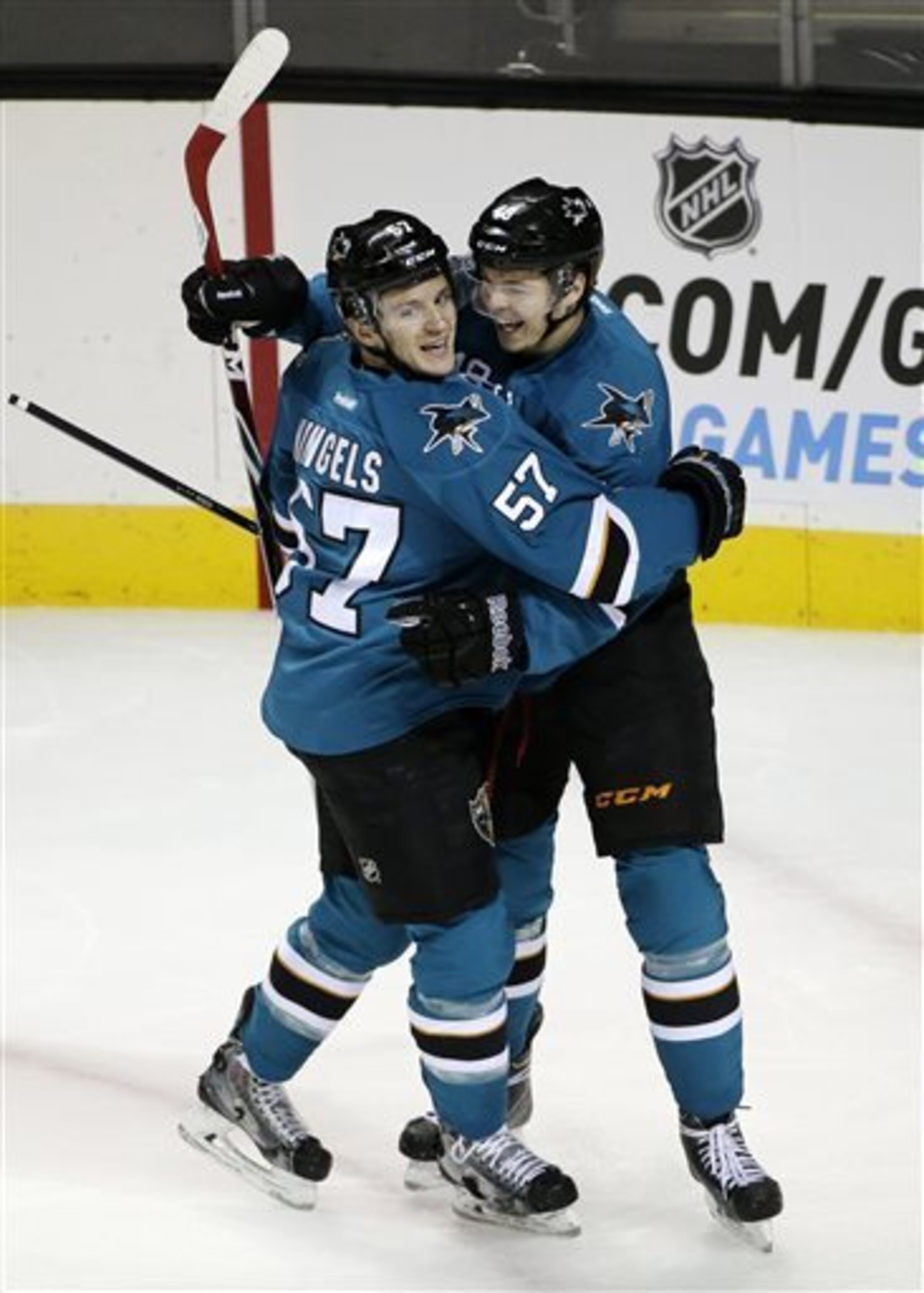 The Sharks should improve their play as the season progresses.