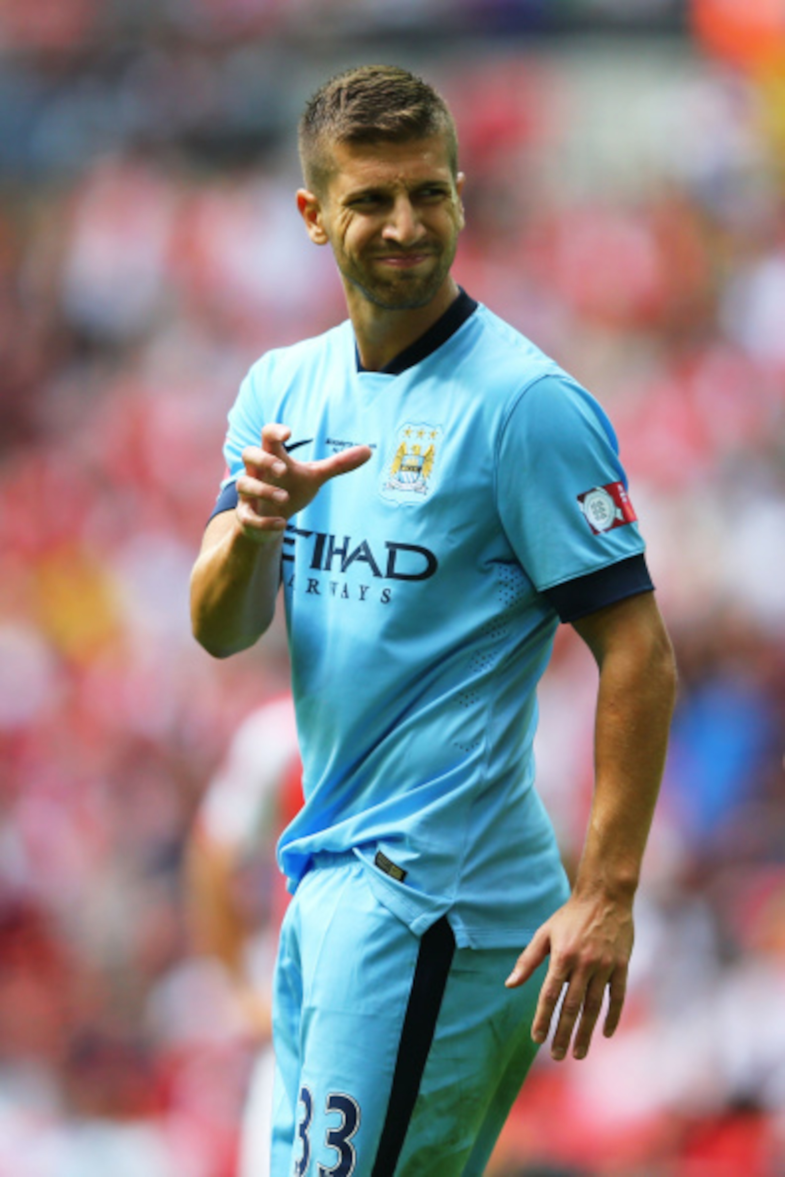 Nastasic is making a lot of money not to play football at Manchester City this season.