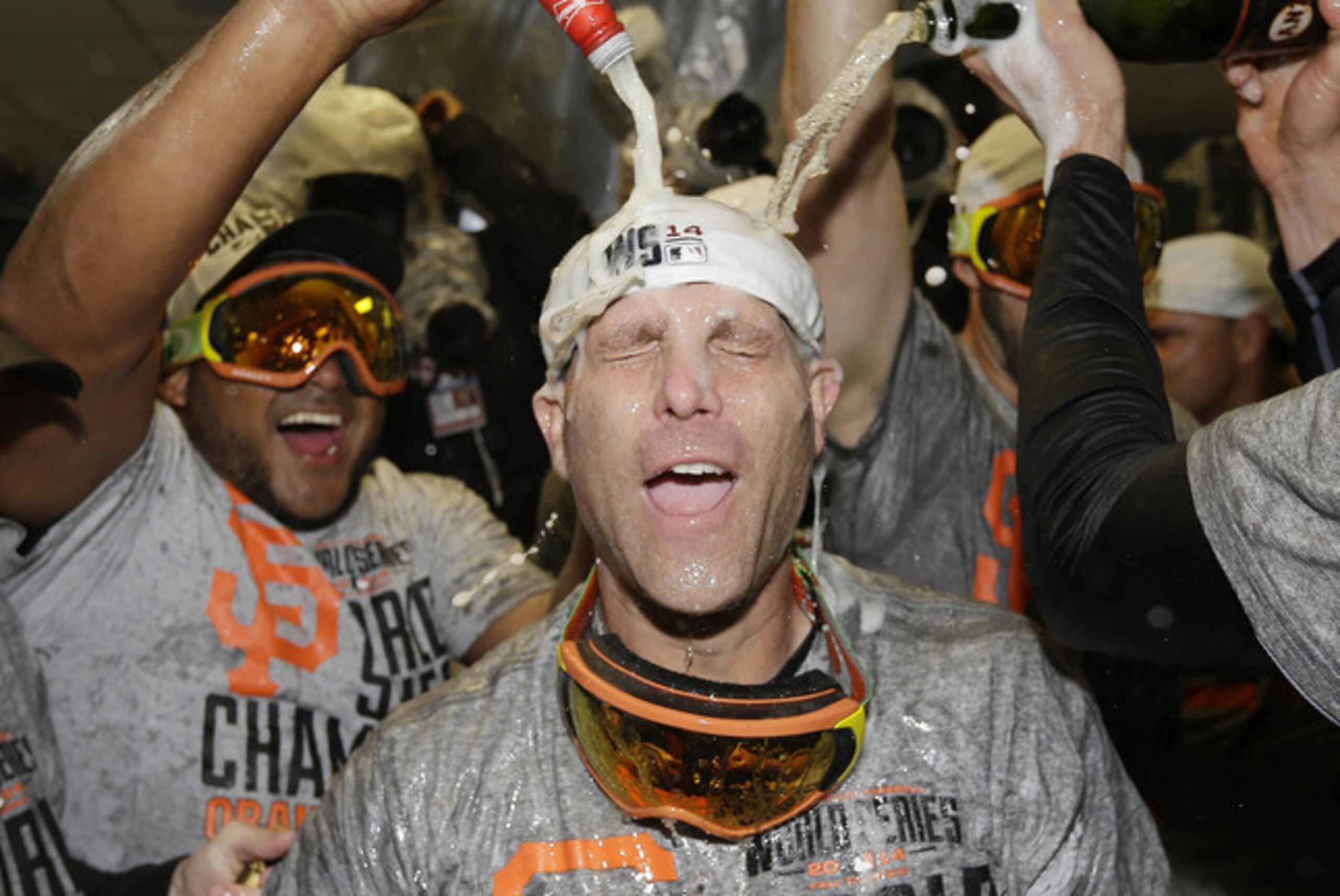 Tim Hudson enjoyed his first World Series title of his 16-season career this year.