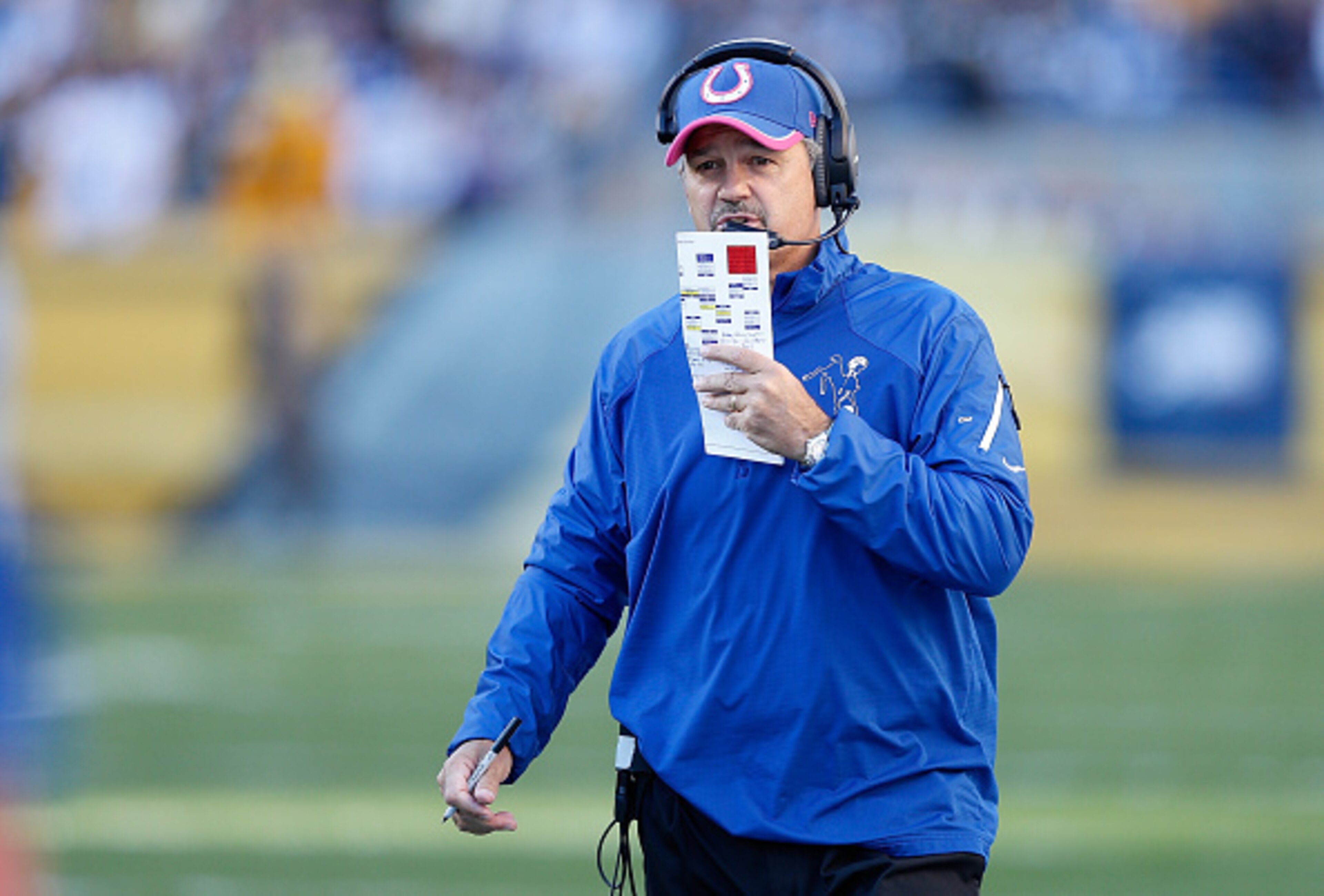 Colts coach Chuck Pagano