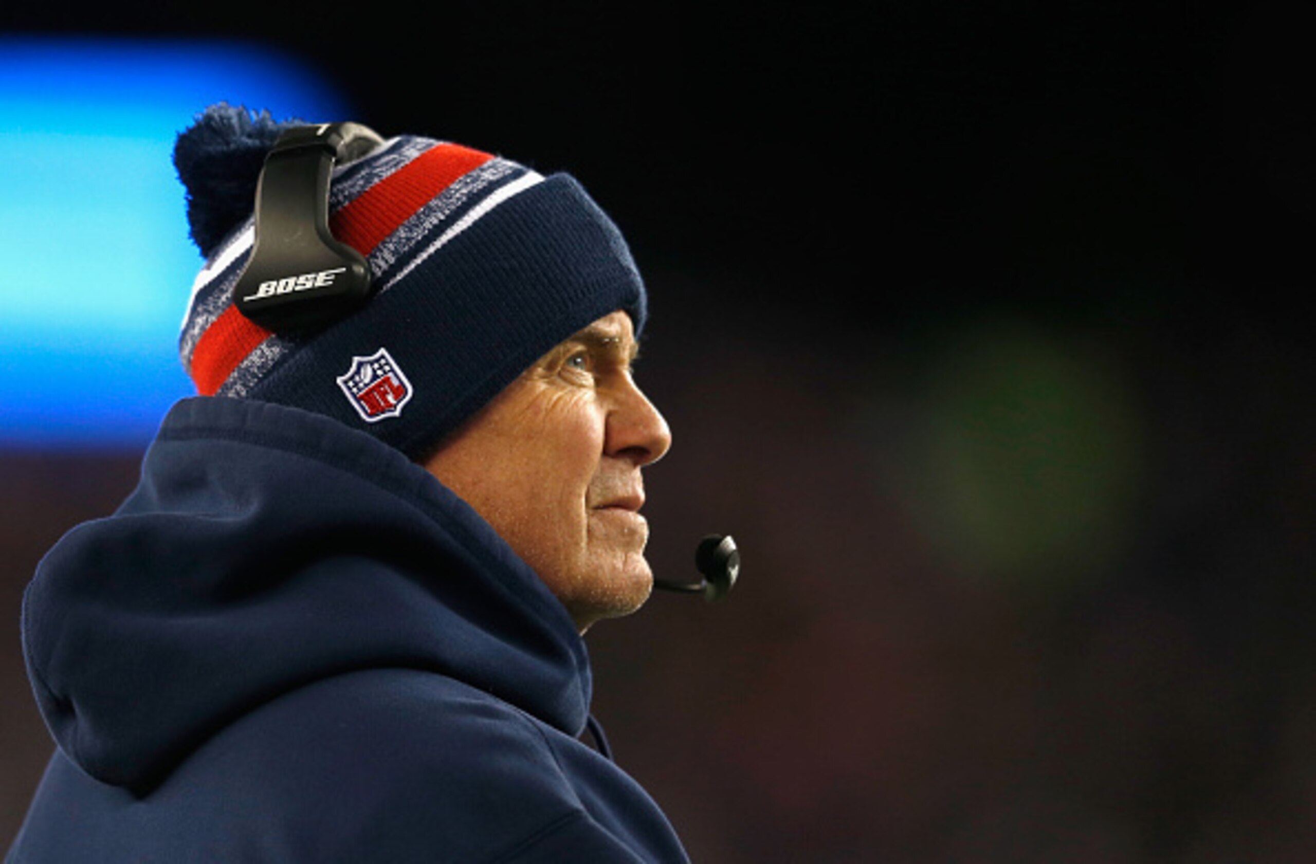Patriots coach Bill Belichick