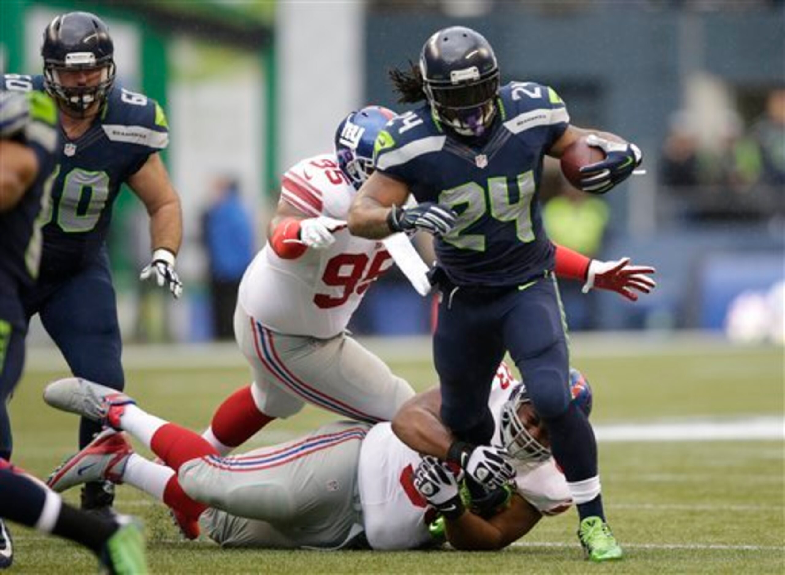 Seahawks RB Marshawn Lynch