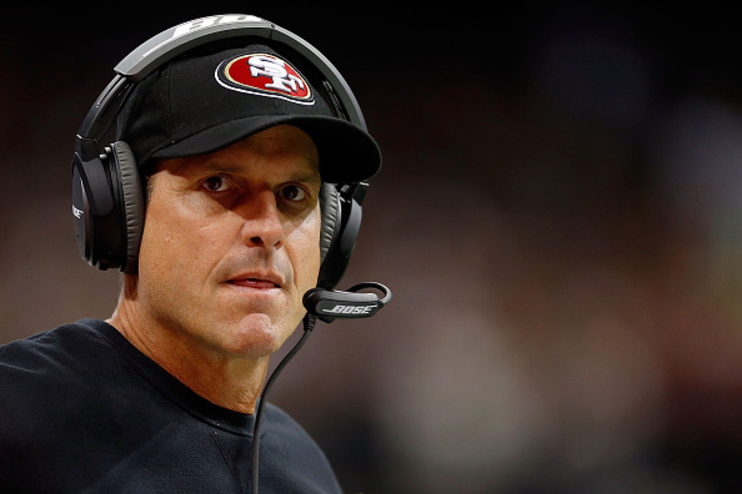 Jim Harbaugh was able to put his 49ers back into the win column after a rough stretch.