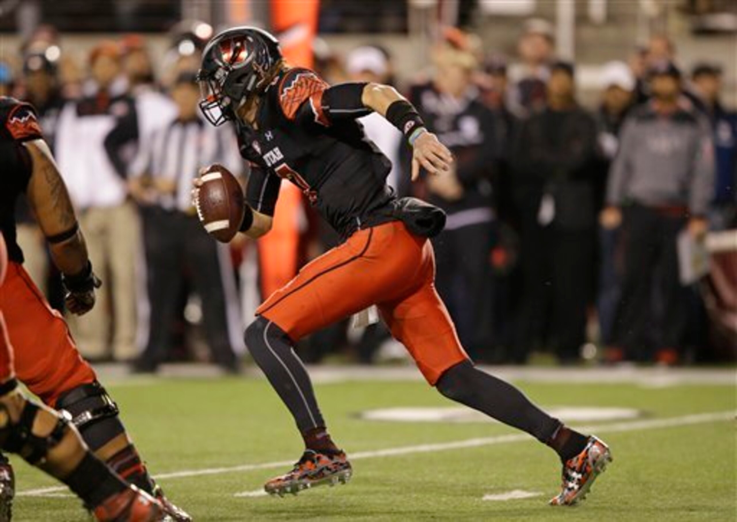 Utah's Travis Wilson has had an up-and-down season.