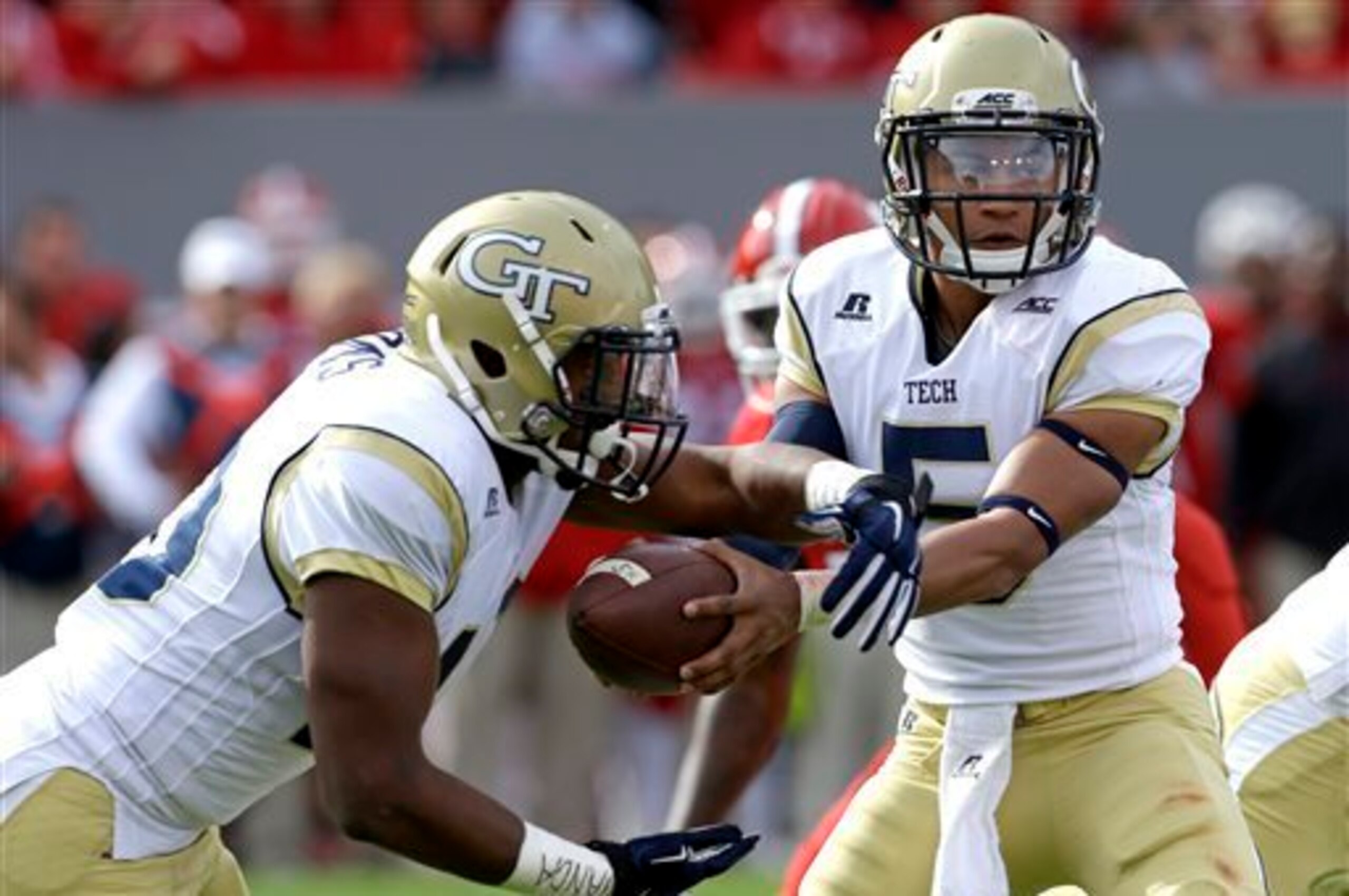 Justin Thomas has done an impressive job running Georgia Tech's flexbone offense.