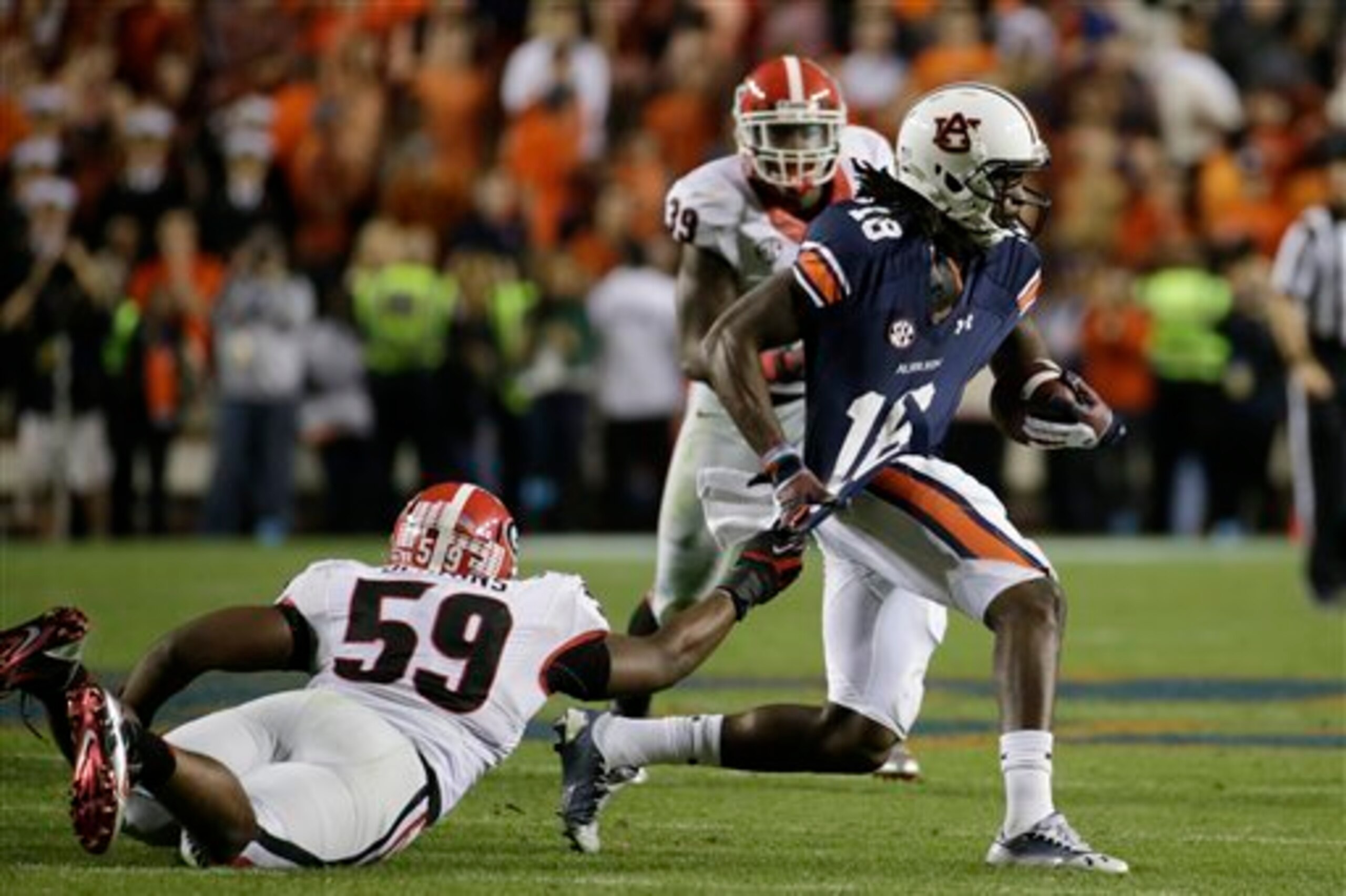 Auburn and Georgia play again this Saturday.