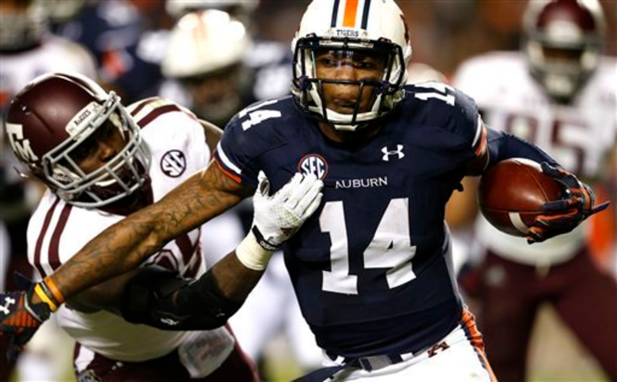 Auburn quarterback Nick Marshall