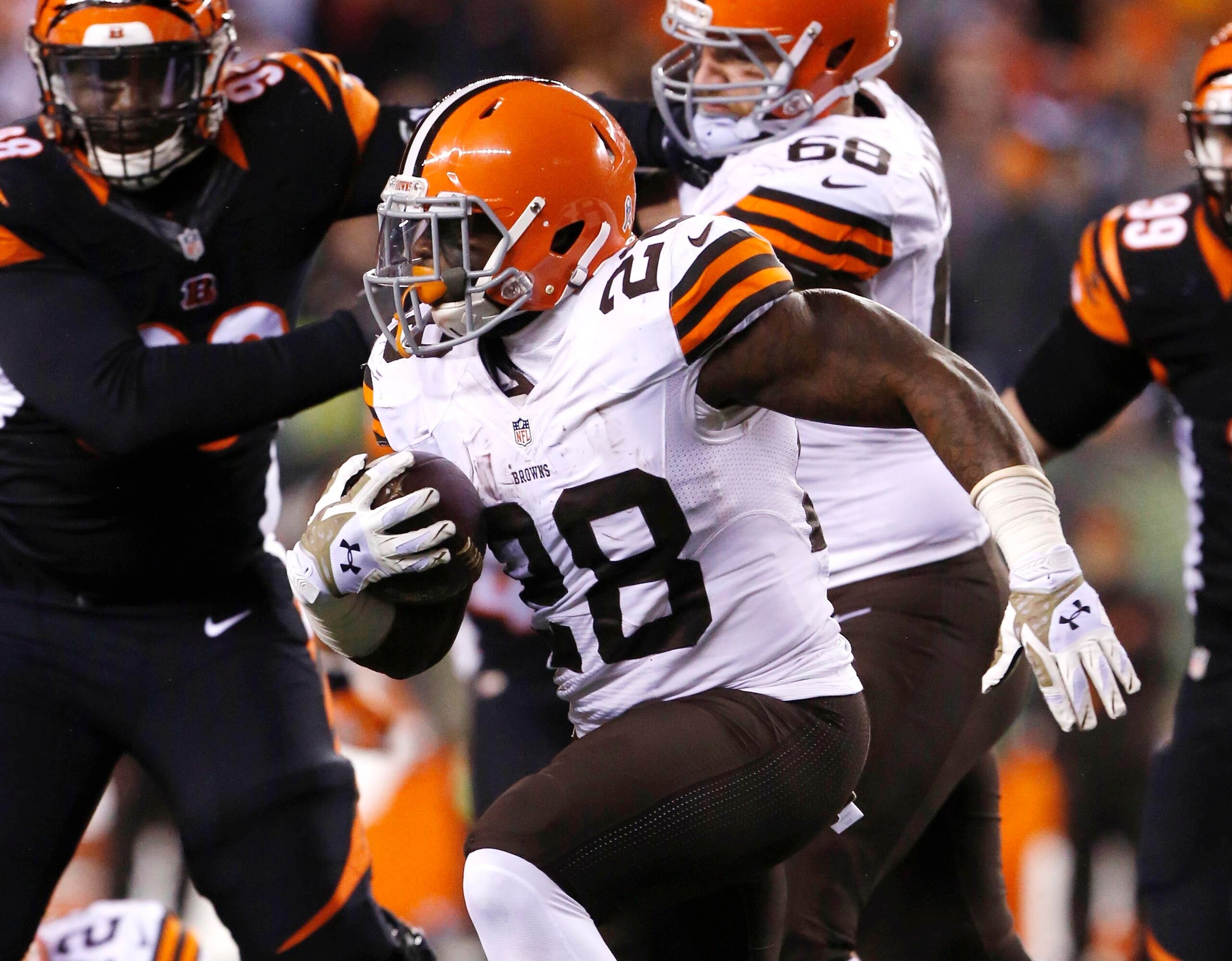 Browns rookie RB Terrance West
