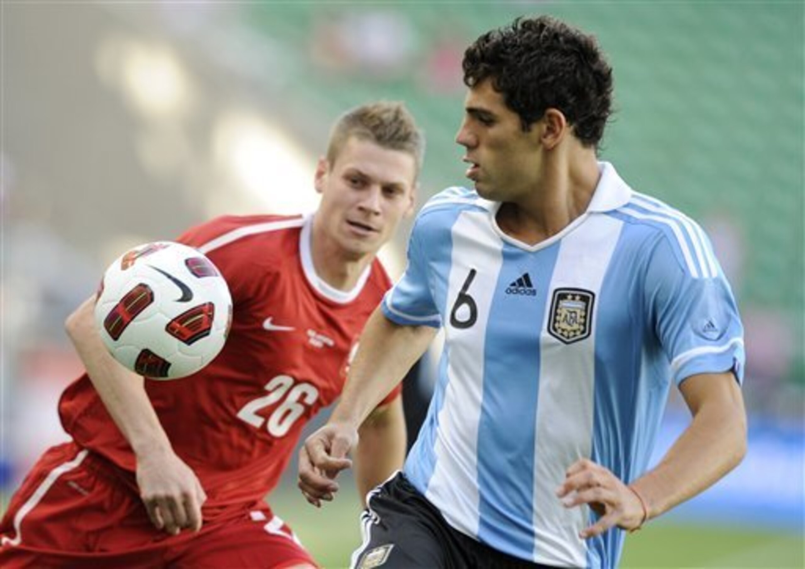 Federico Fazio could a chance to impress for Argentina.