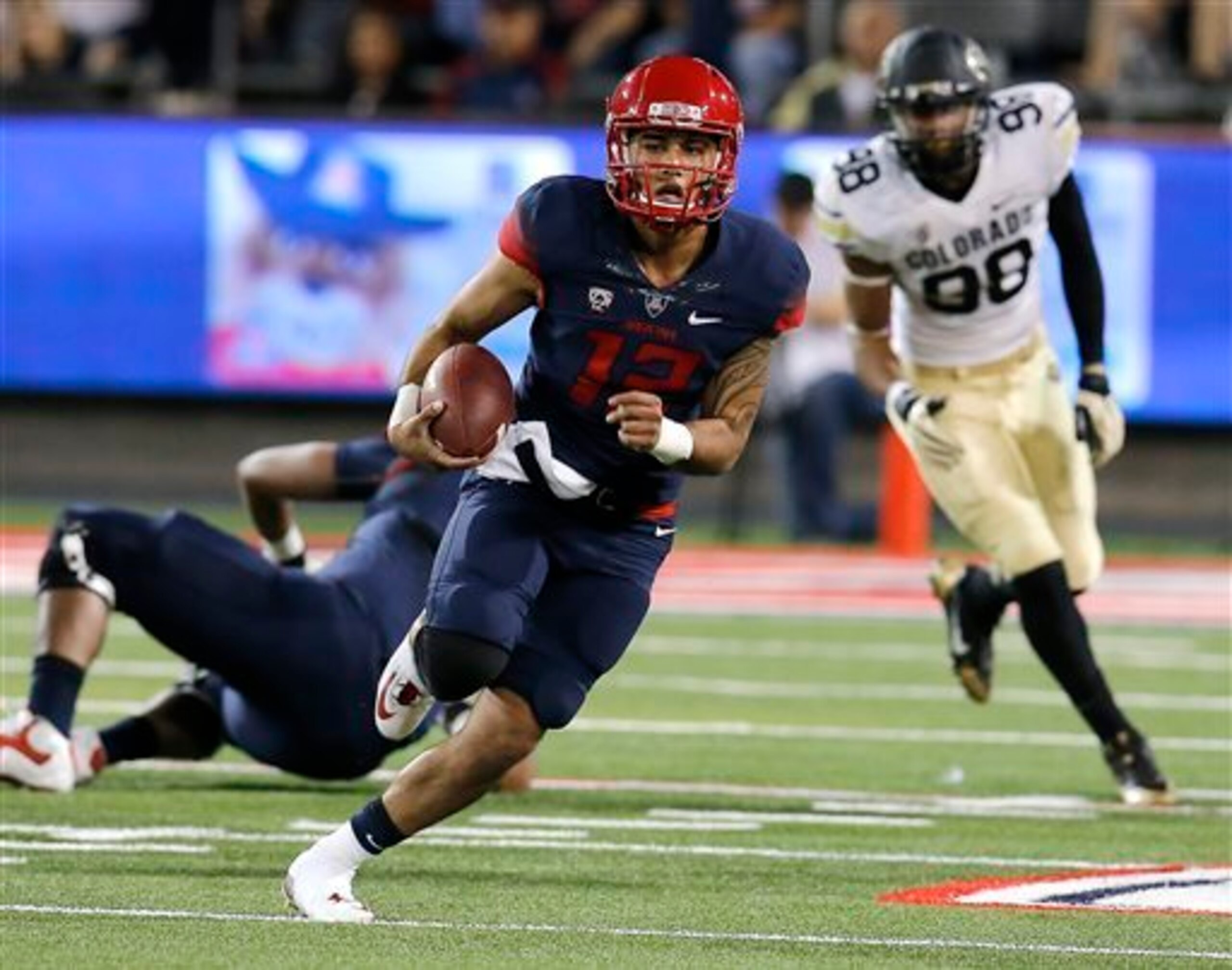 Anu Solomon has been one of college football's top freshmen. Anu Solomon has been one of college football's top freshmen.
