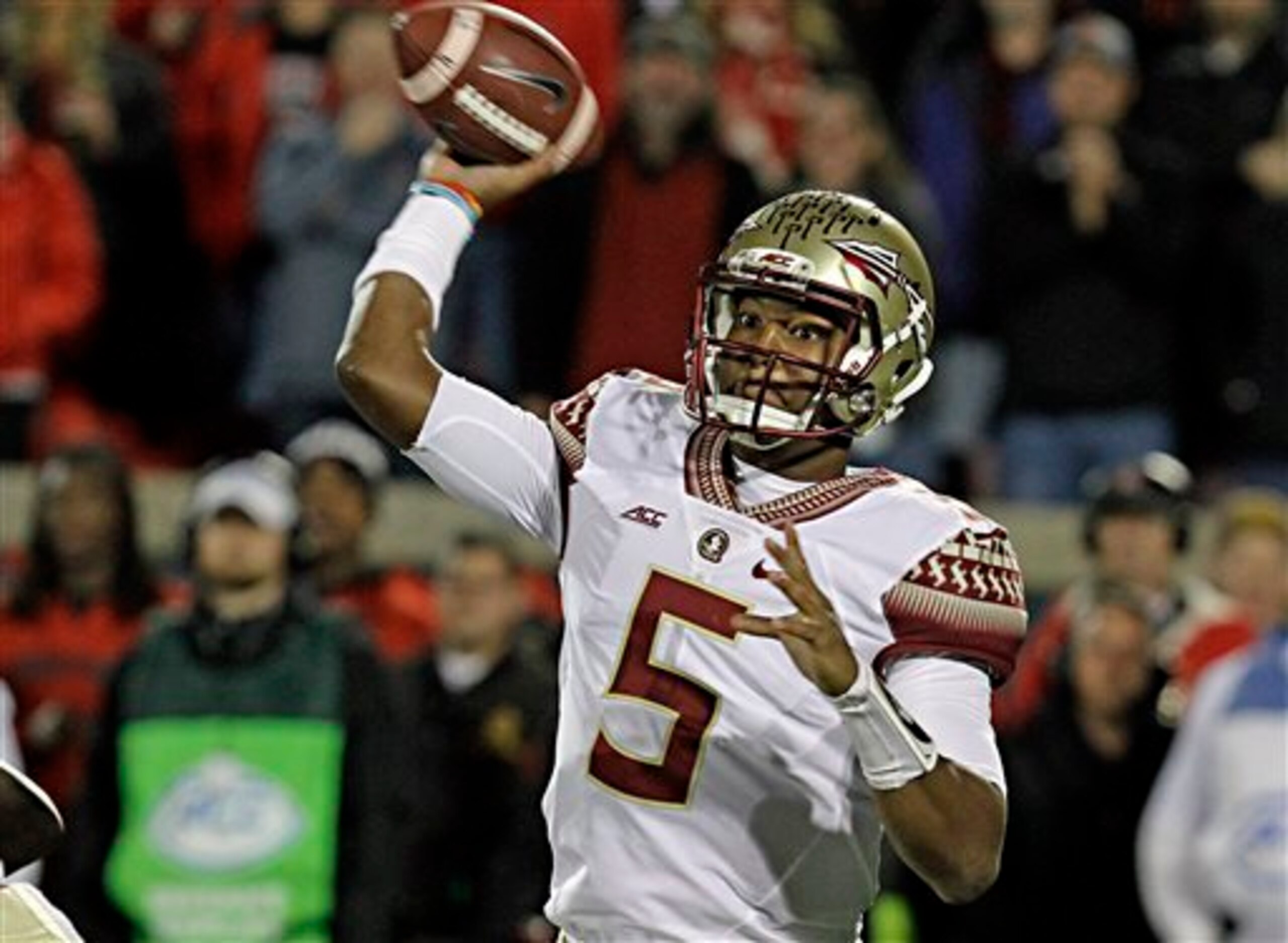 Jameis Winston and Florida State are on the verge of a College Football Playoff bid. Jameis Winston and Florida State are on the verge of a College Football Playoff bid.