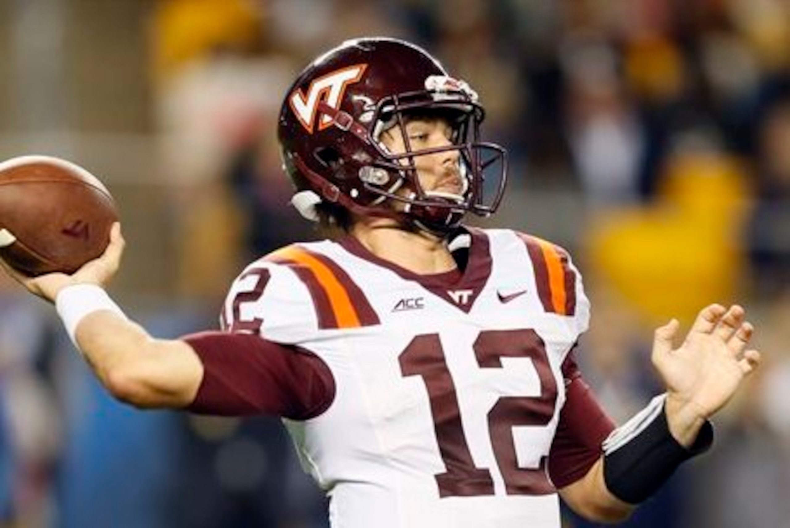 Virginia Tech quarterback Michael Brewer Virginia Tech quarterback Michael Brewer