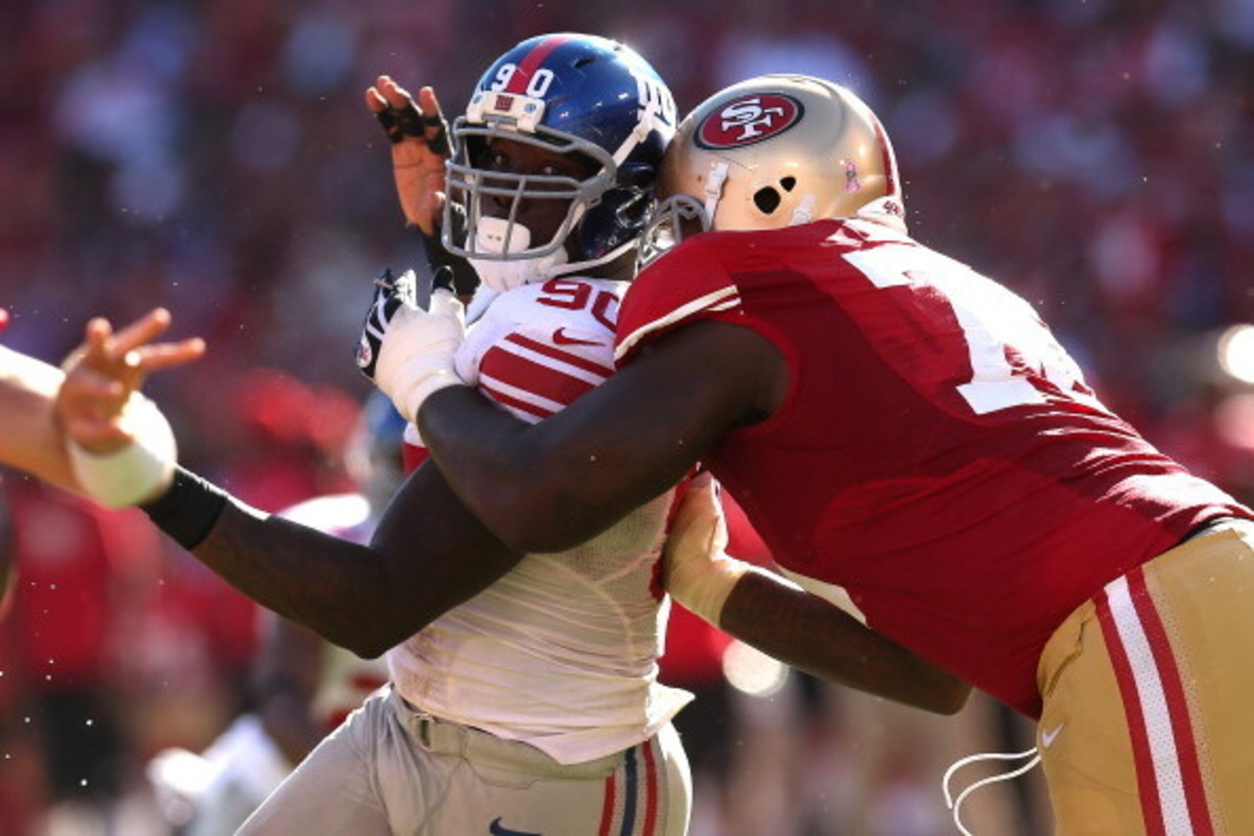 The Giants and 49ers will face off on Sunday at 1 p.m. EST.