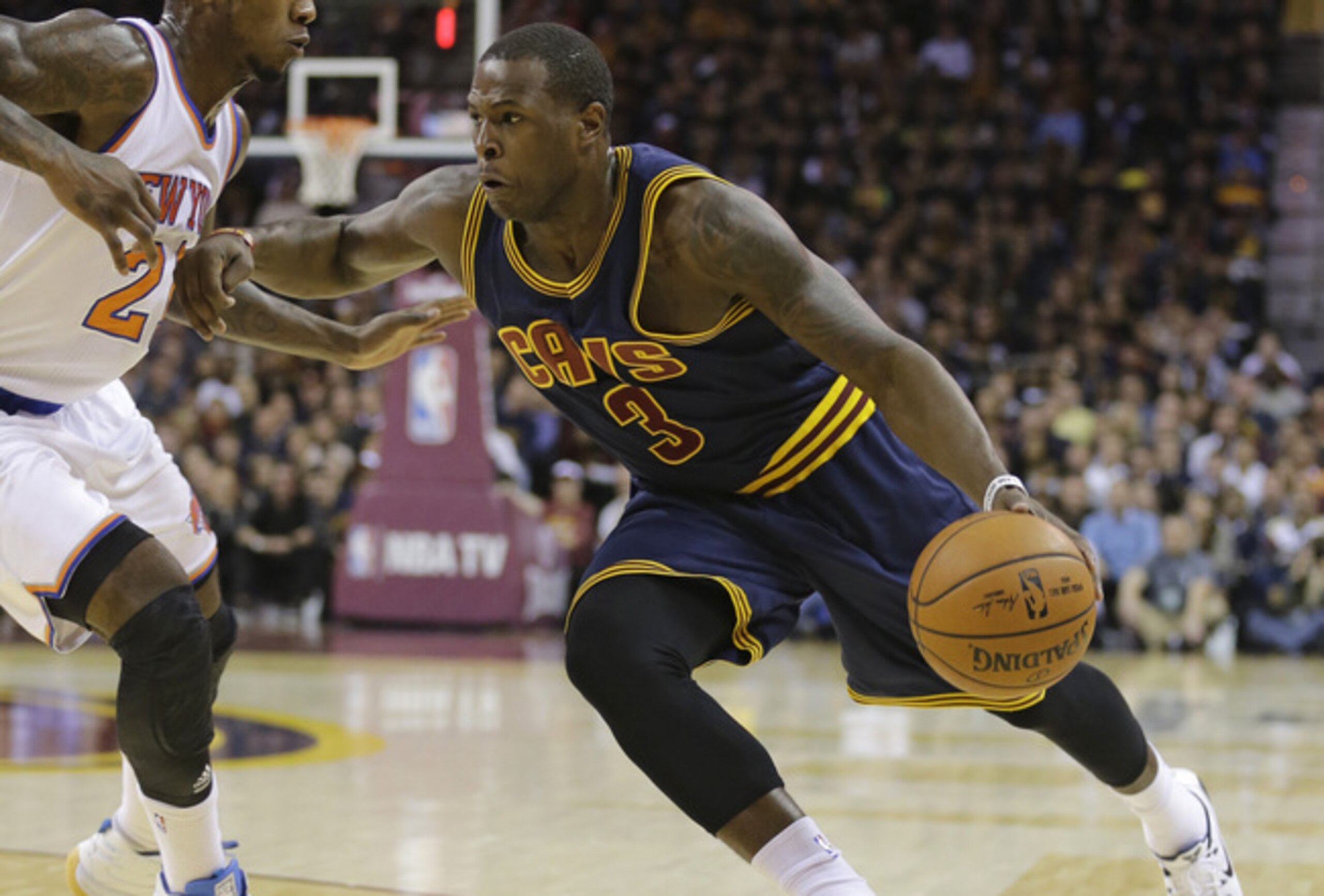 Waiters is from Philadelphia and would fit into the young shooting guard spot.