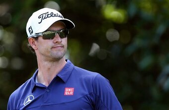 Regardless of what he's wearing, Adam Scott always has a classic look.