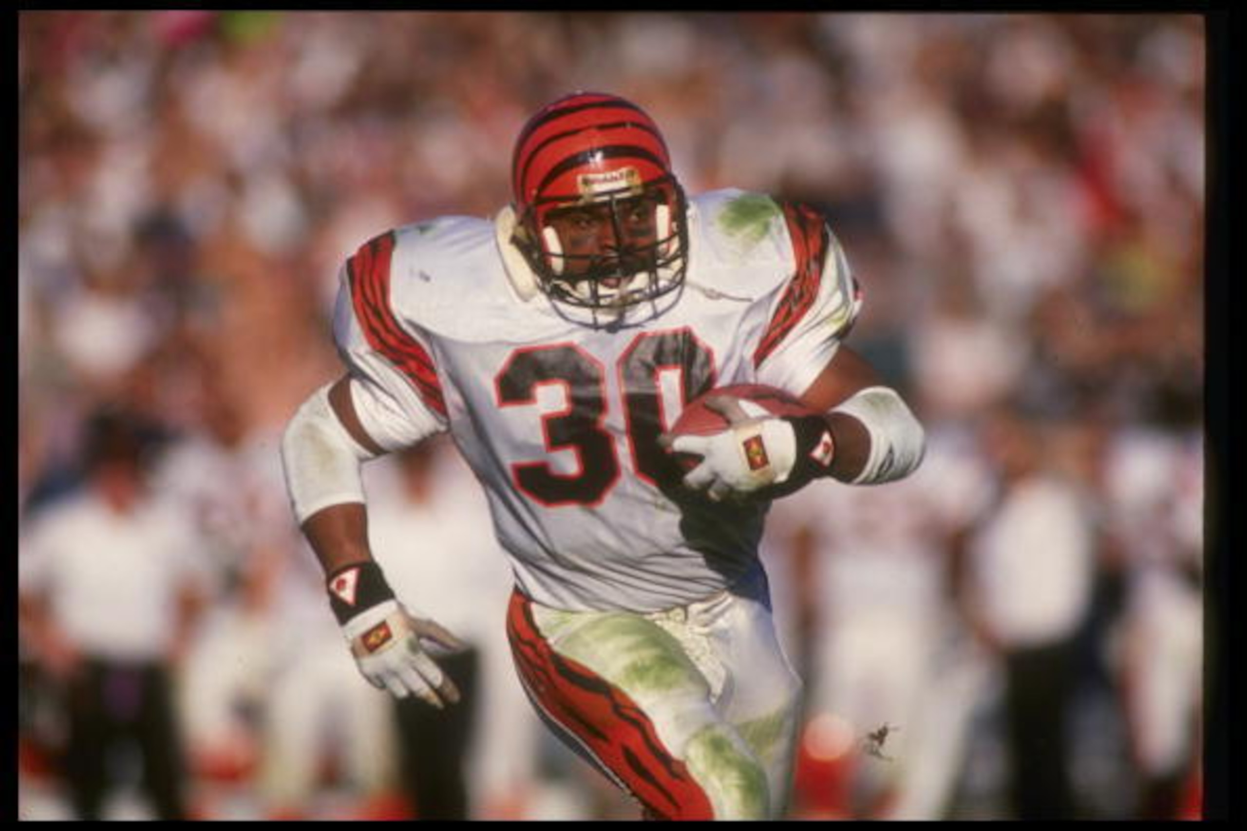 Ickey Woods had a memorable rookie season, but produced very little in Year 2 and beyond.