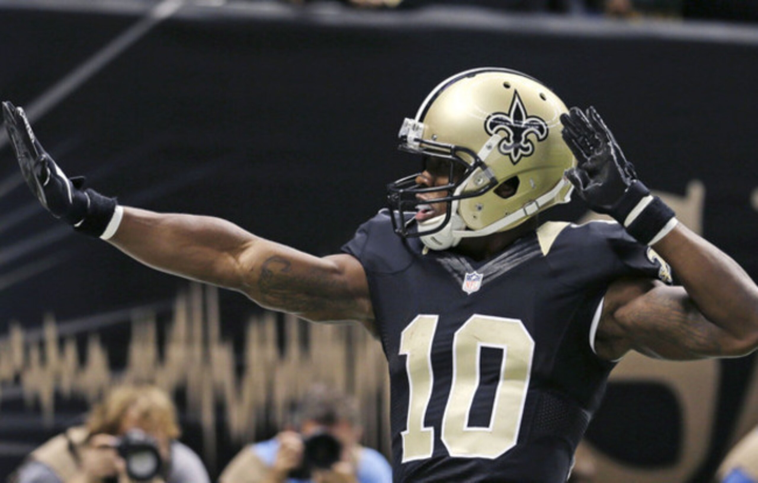 Brandin Cooks is fourth among rookies with 500 receiving yards this season