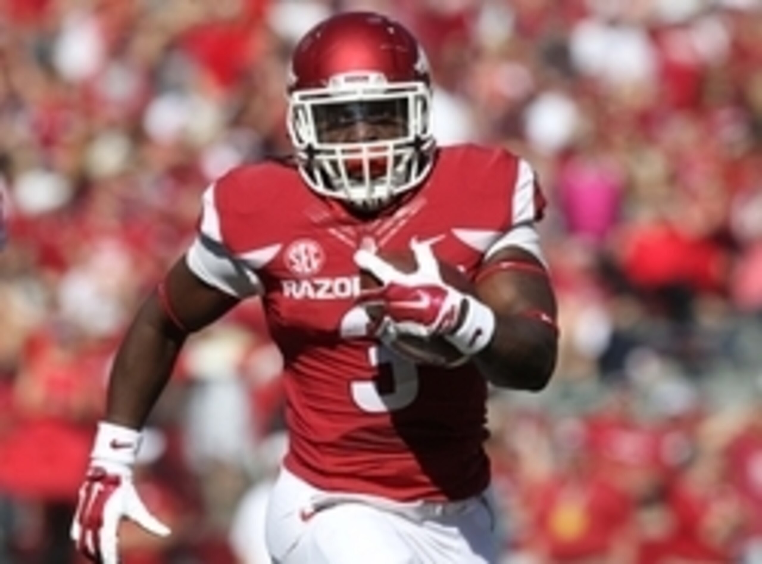 Arkansas running back Alex Collins