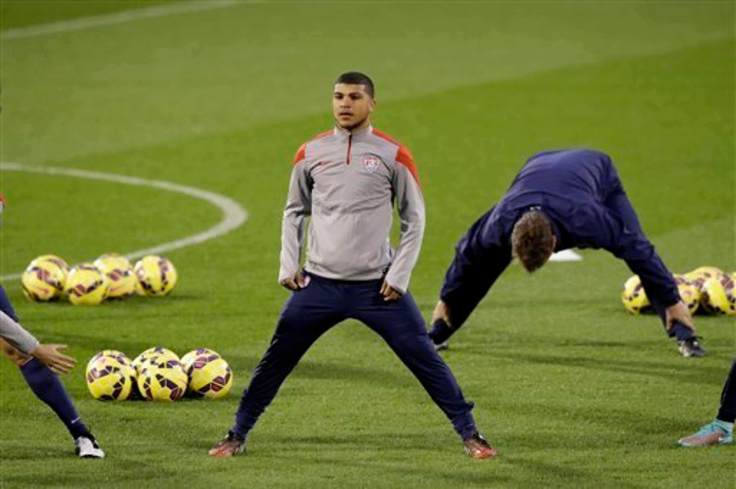 DeAndre Yedlin has been in London this week with the USMNT.