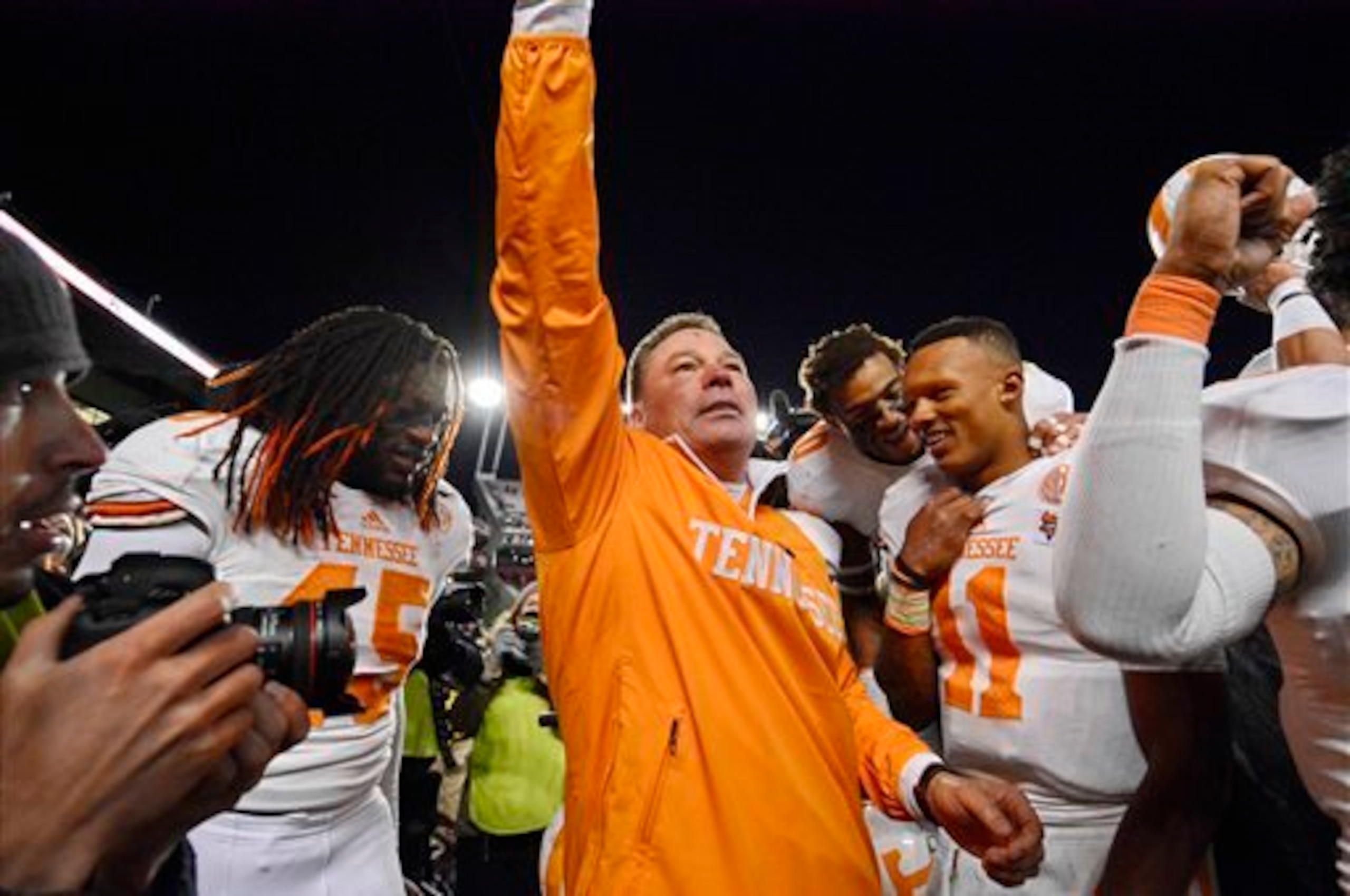 The Vols are making progress in year two of the Butch Jones era.