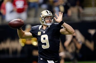 Saints QB Drew Brees