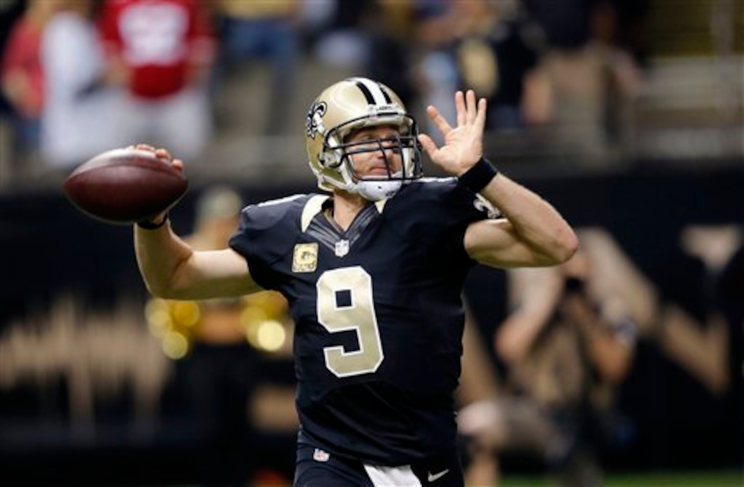 Saints QB Drew Brees