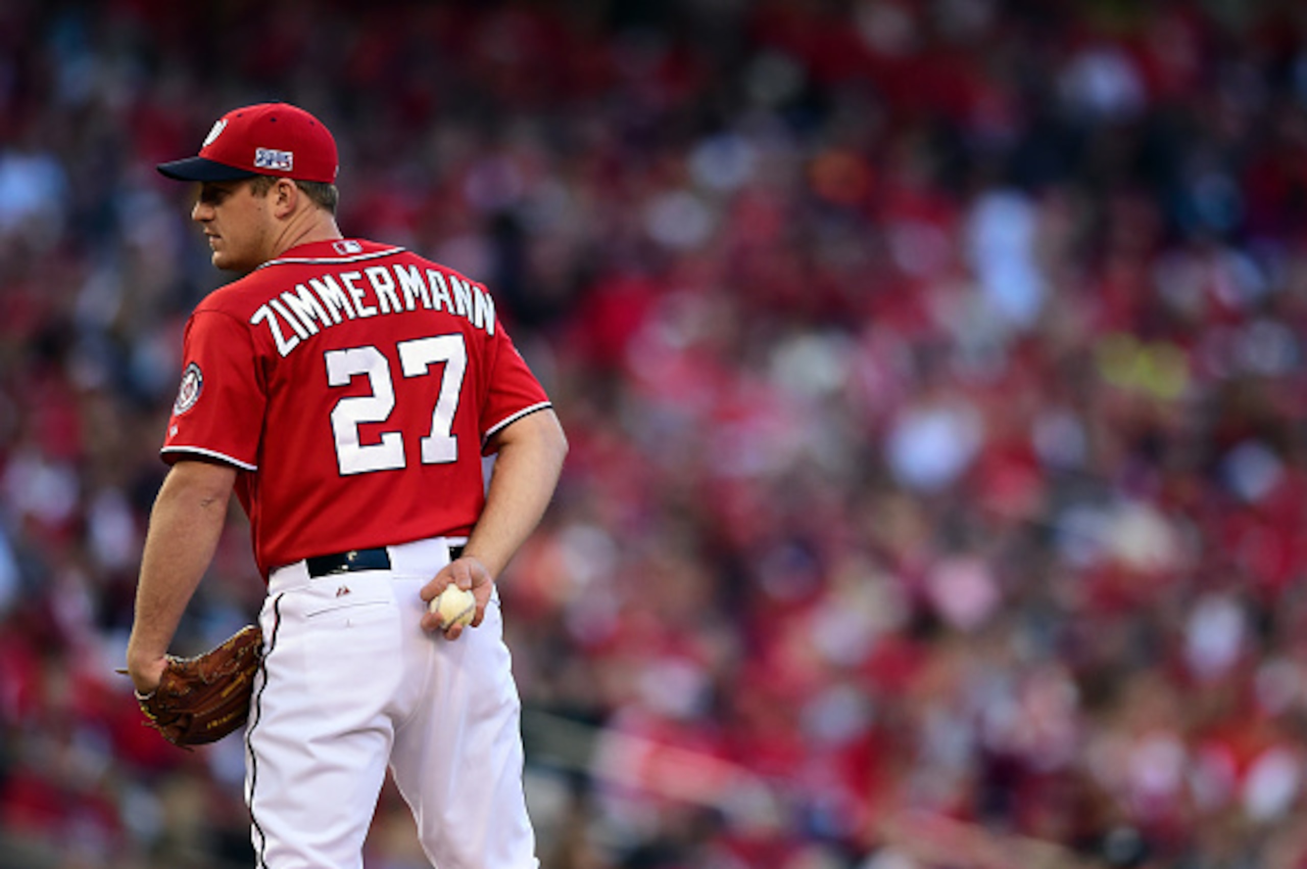 Jordan Zimmermann's name has been tossed around in trade rumors this offseason. Jordan Zimmermann's name has been tossed around in trade rumors this offseason.
