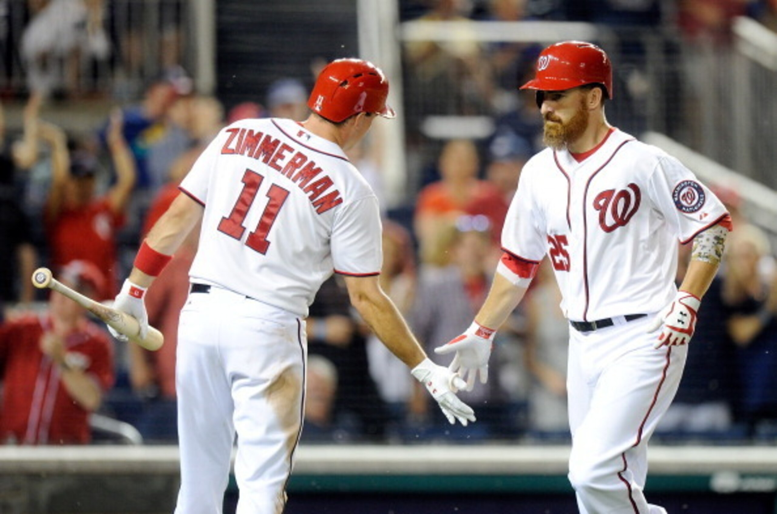 The Nationals declined Adam LaRoche's option for 2015, leaving the door open for a Ryan Zimmerman move to first. The Nationals declined Adam LaRoche's option for 2015, leaving the door open for a Ryan Zimmerman move to first.