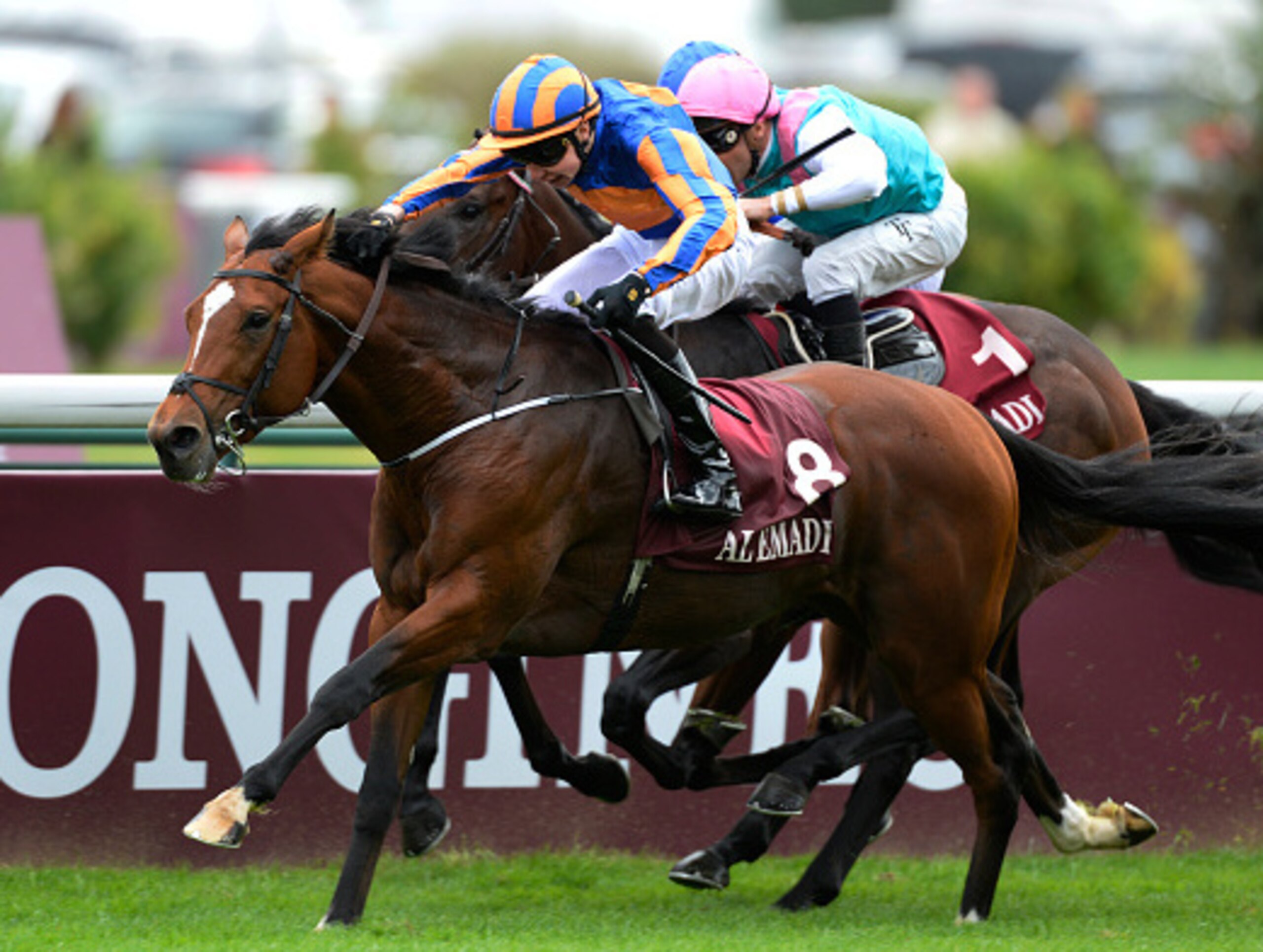 Gleneagles was demoted to third after winning the Prix Jean-Luc Lagardere
