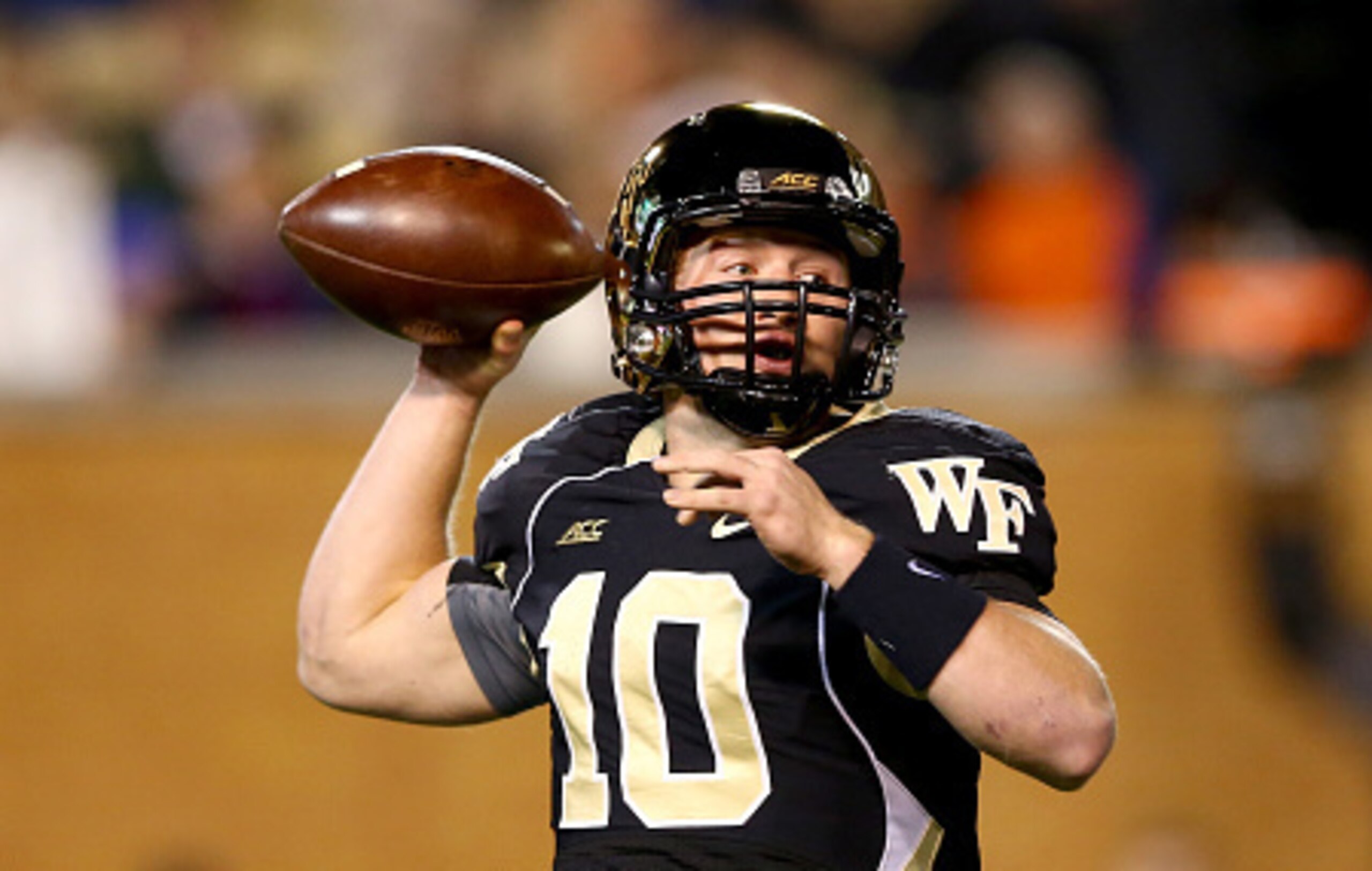 Wake Forest quarterback John Wolford