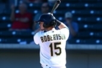 The A's sent top prospect Daniel Robertson to the Arizona Fall League.
