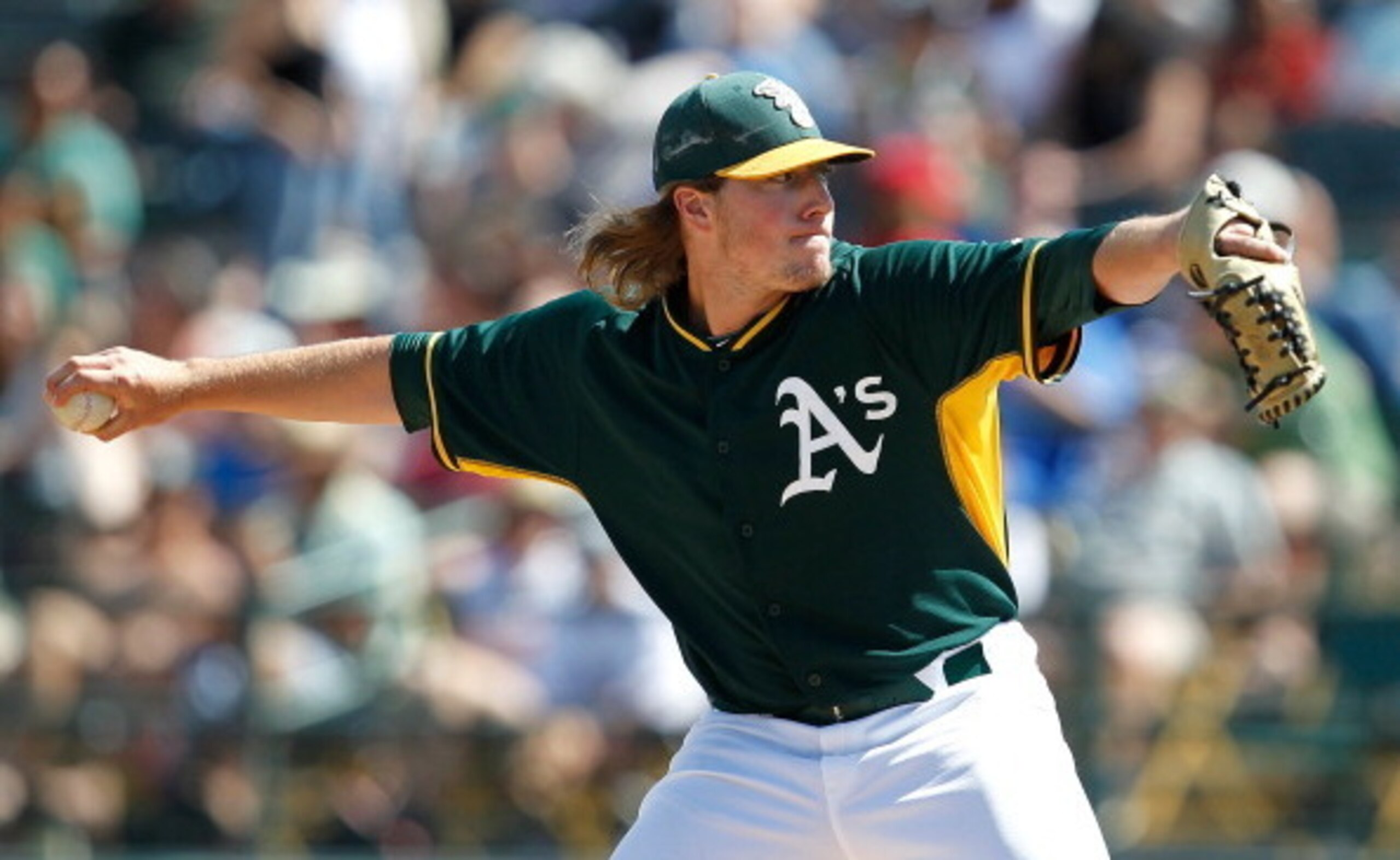 Austin House (shown during spring training) would fit right in based on hair.