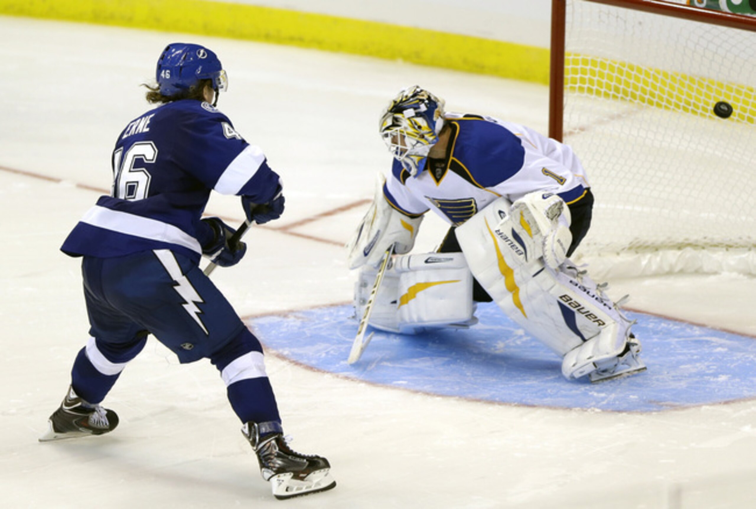 Adam Erne was sent back to Juniors, where he has continued to excel.