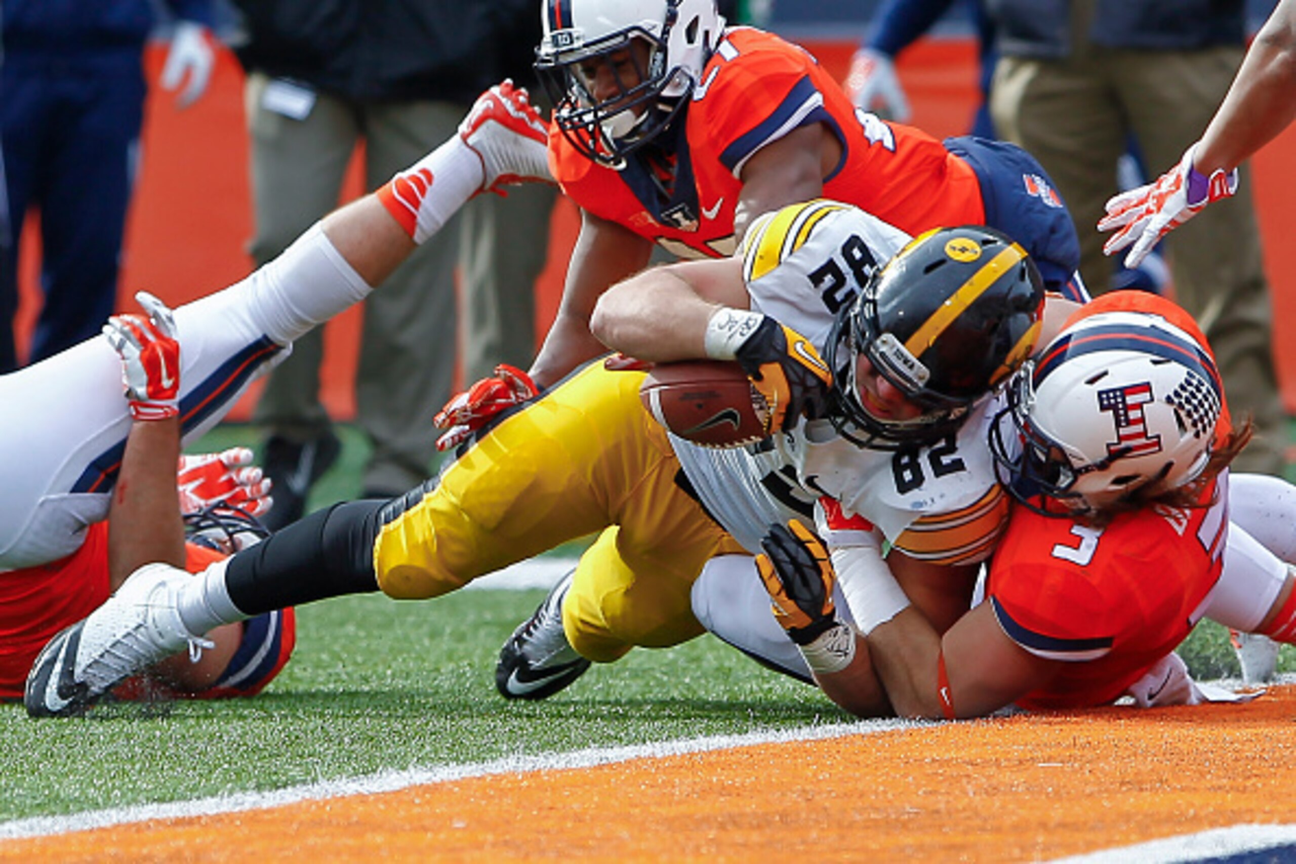 Iowa will look for good balance against the stingy Badgers defense.