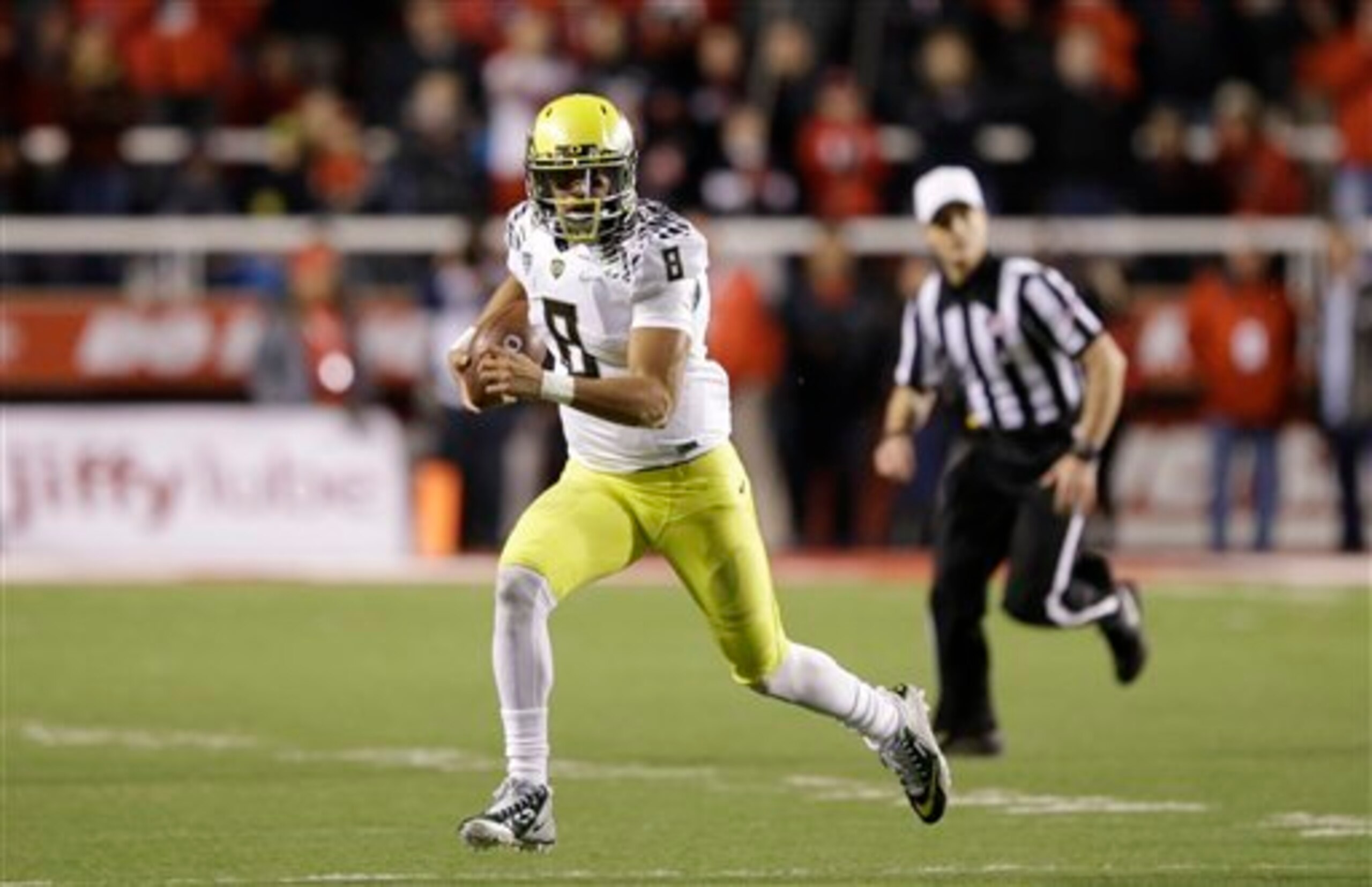 Oregon's Marcus Mariota is enjoying an exceptional junior season.
