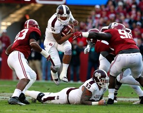 Dak Prescott failed to take advantage of his big stage Saturday at Alabama.