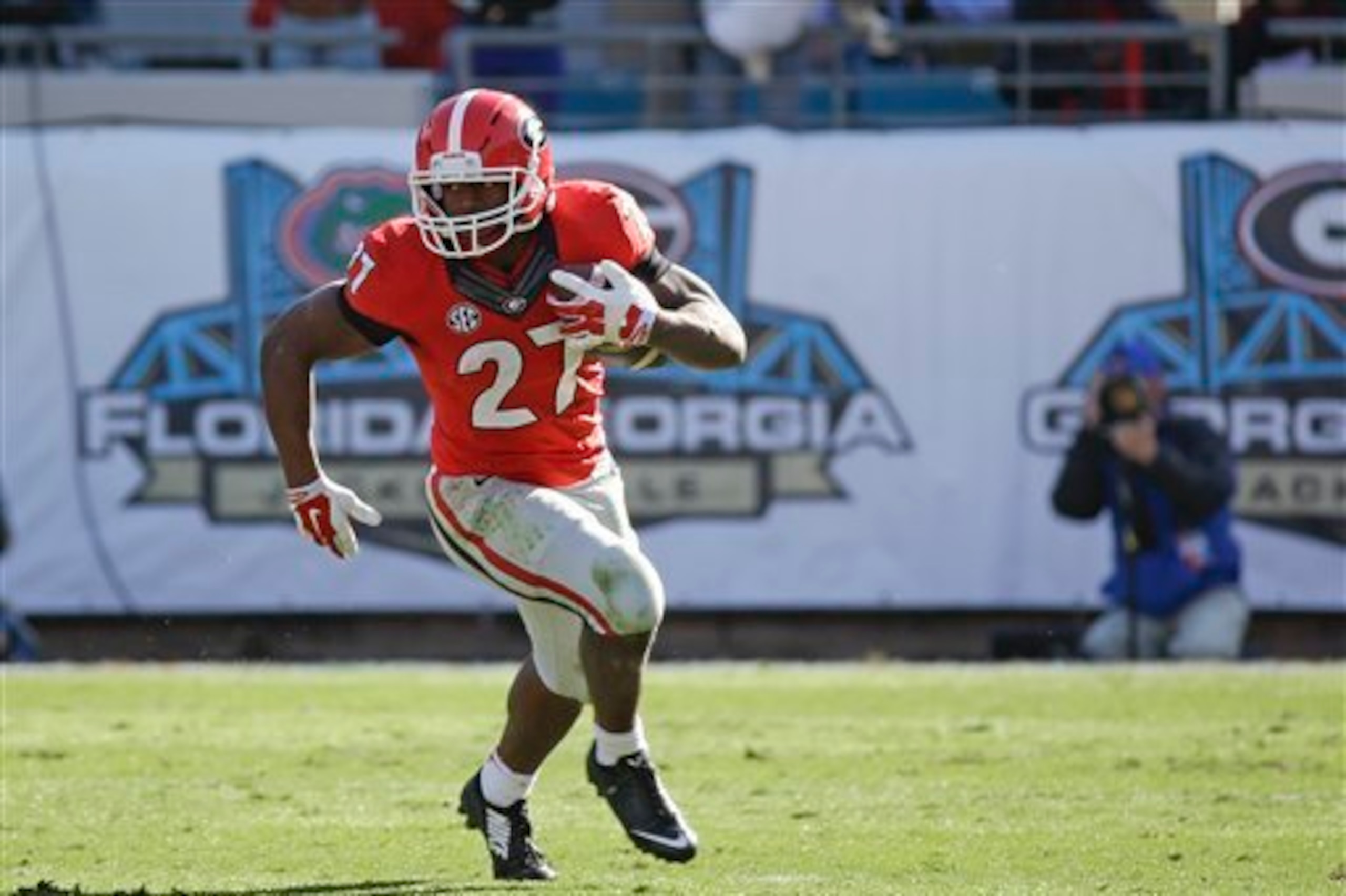 Georgia running back Nick Chubb